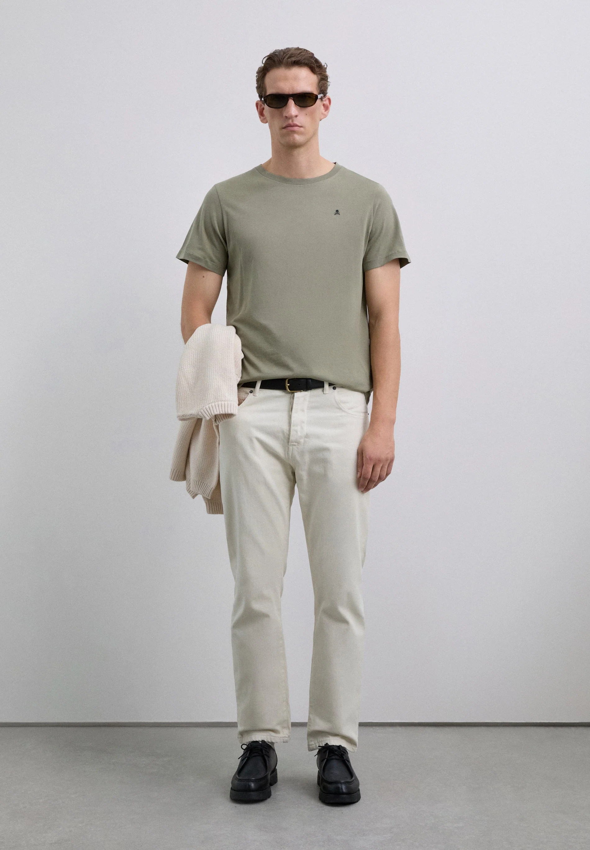 EMBROIDERED SKULL T-SHIRT - Image 2