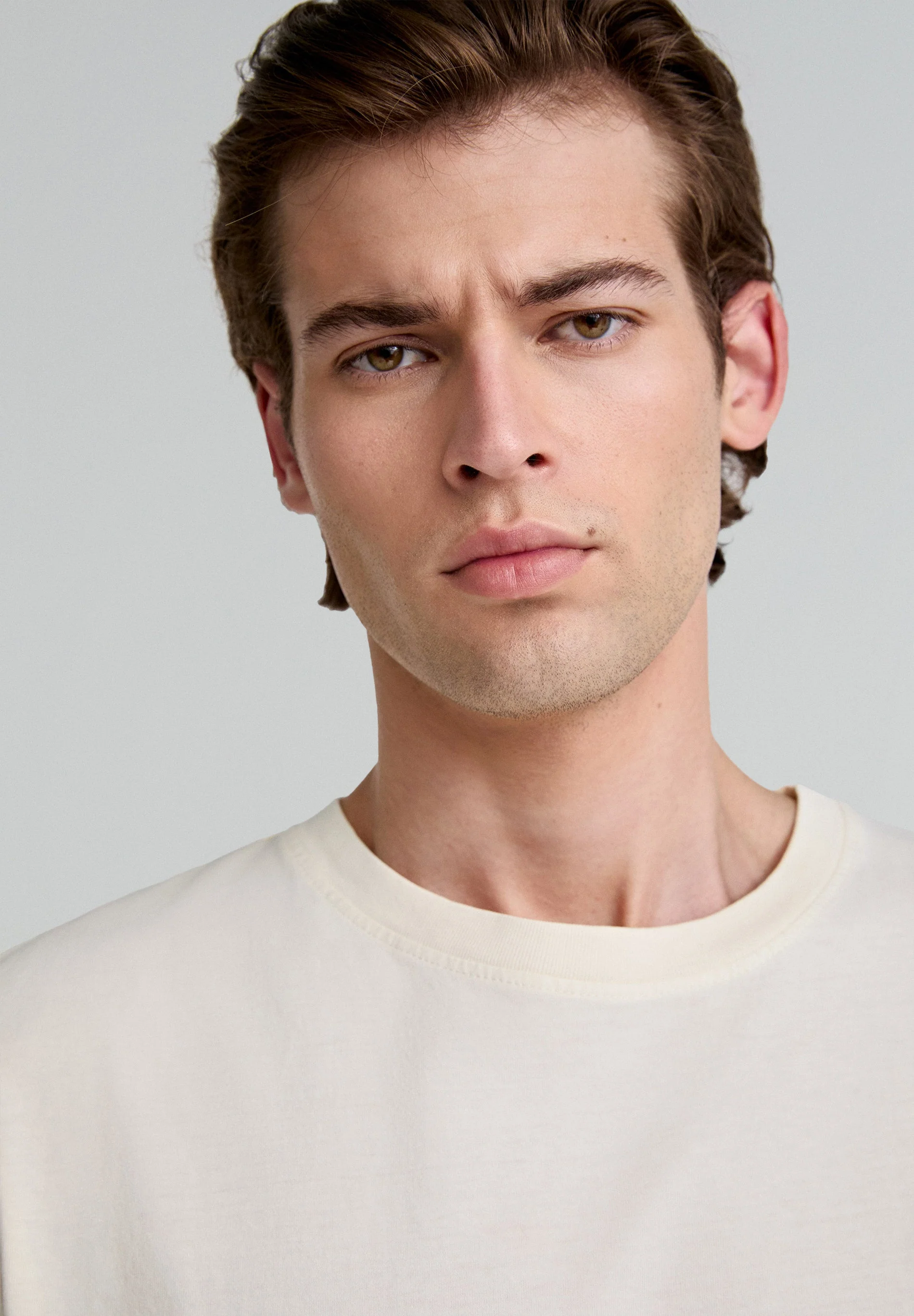 BASIC COTTON SKULL T-SHIRT - Image 3