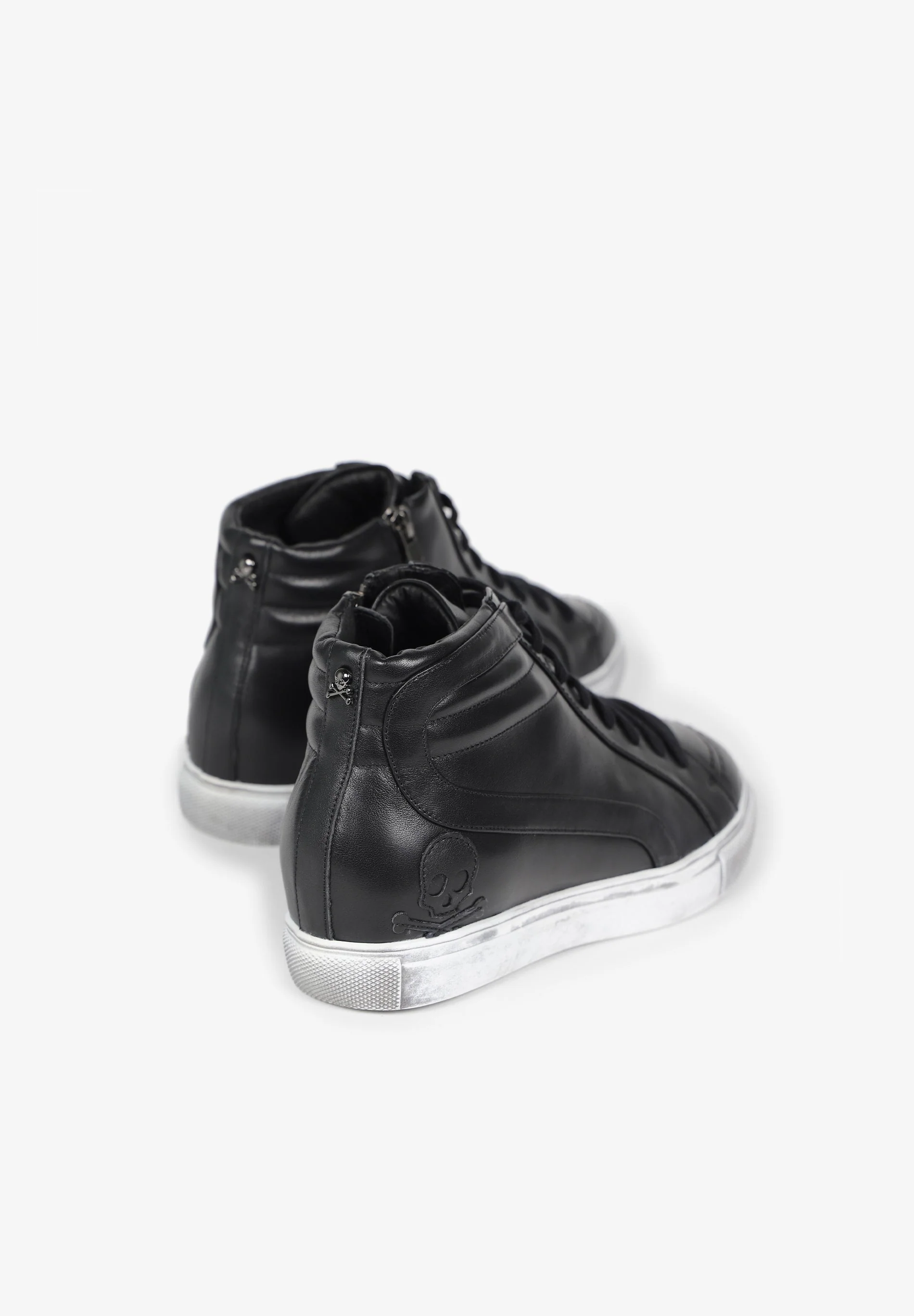 HIGH TOP LEATHER SNEAKERS - Image 5