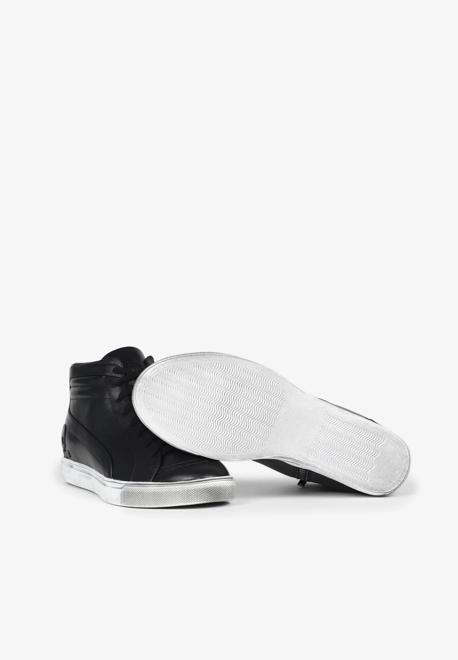 HIGH TOP LEATHER SNEAKERS - Image 6