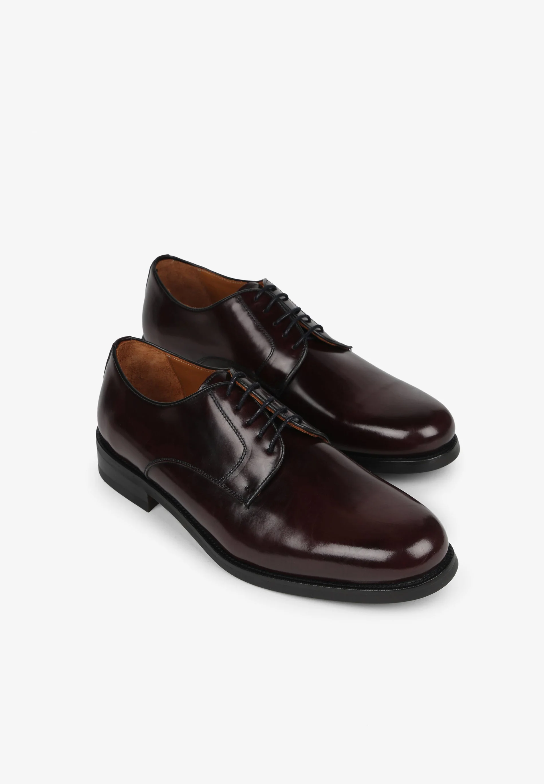 LEATHER SHOES WITH LACES - Image 2