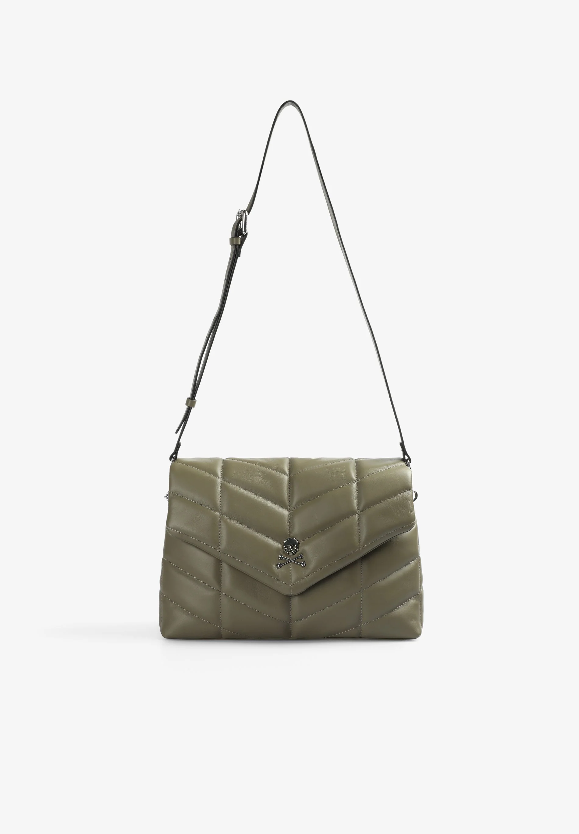 QUILTED LEATHER CROSSBODY BAG - Image 2
