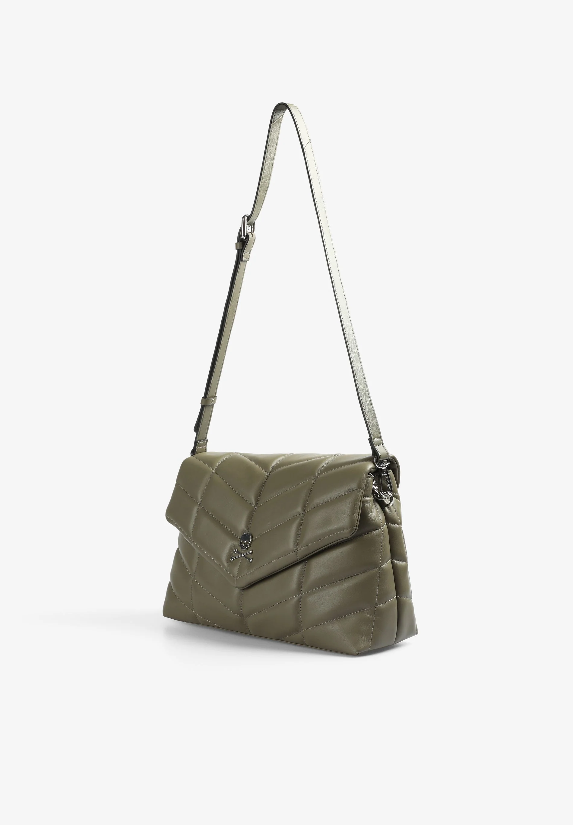 QUILTED LEATHER CROSSBODY BAG - Image 4