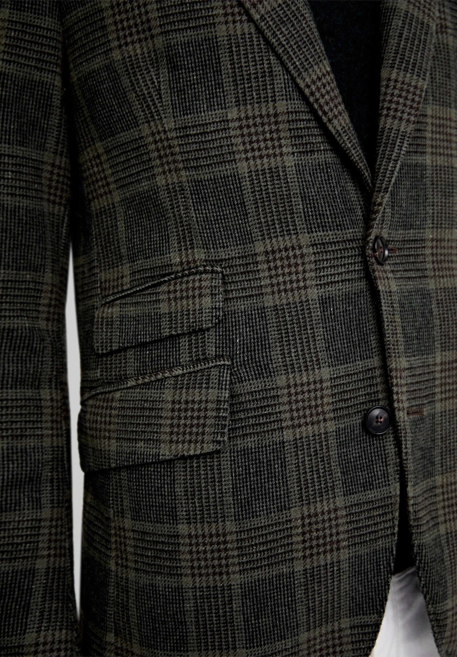 WOOL CHECK BLAZER - Image 5