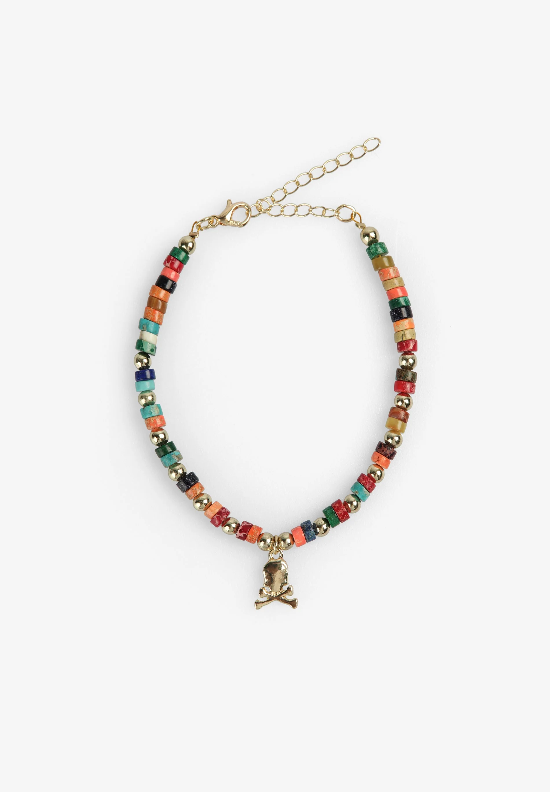 ADJUSTABLE SKULL BRACELET