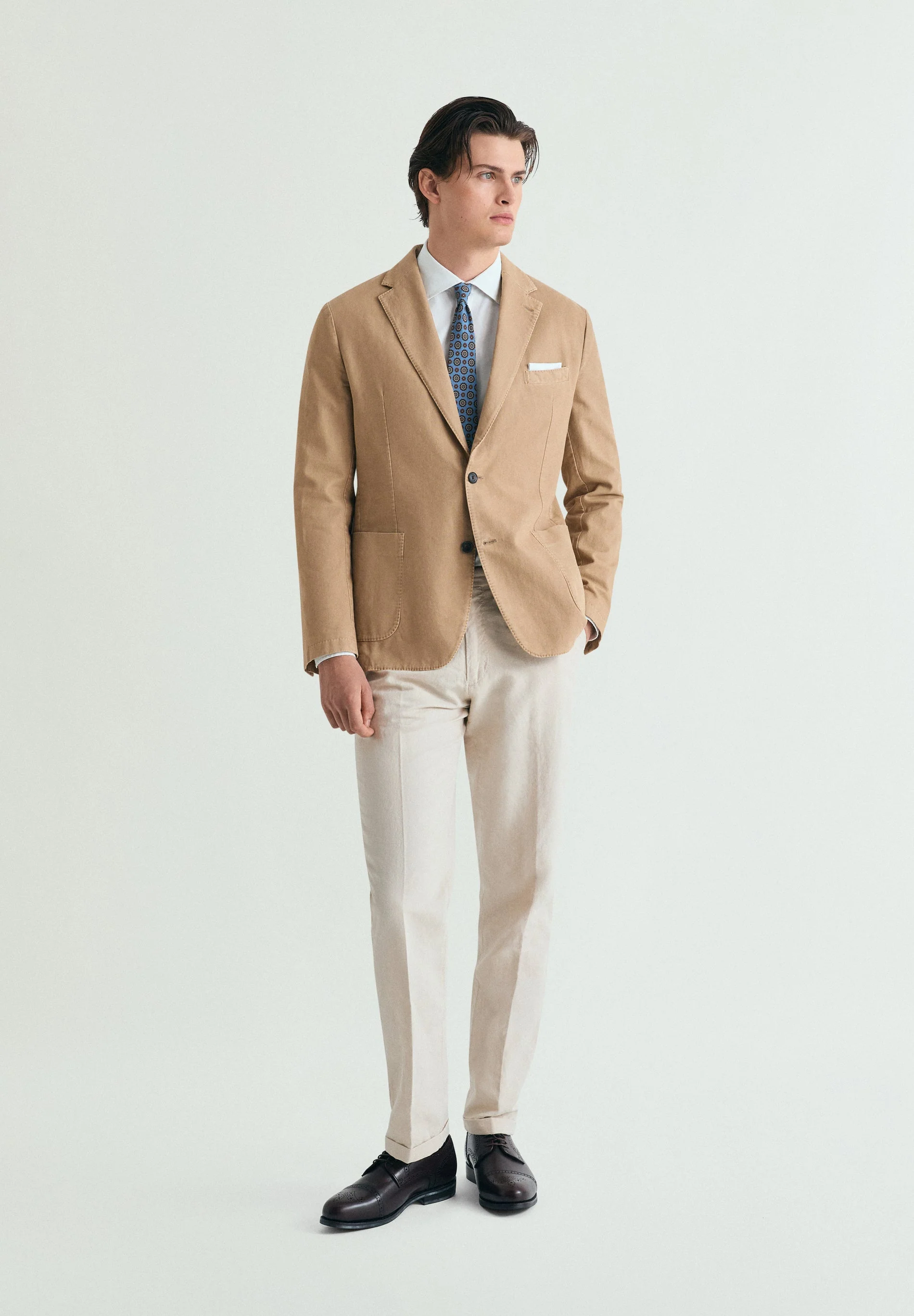 LIGHTWEIGHT COTTON BLAZER - Image 2