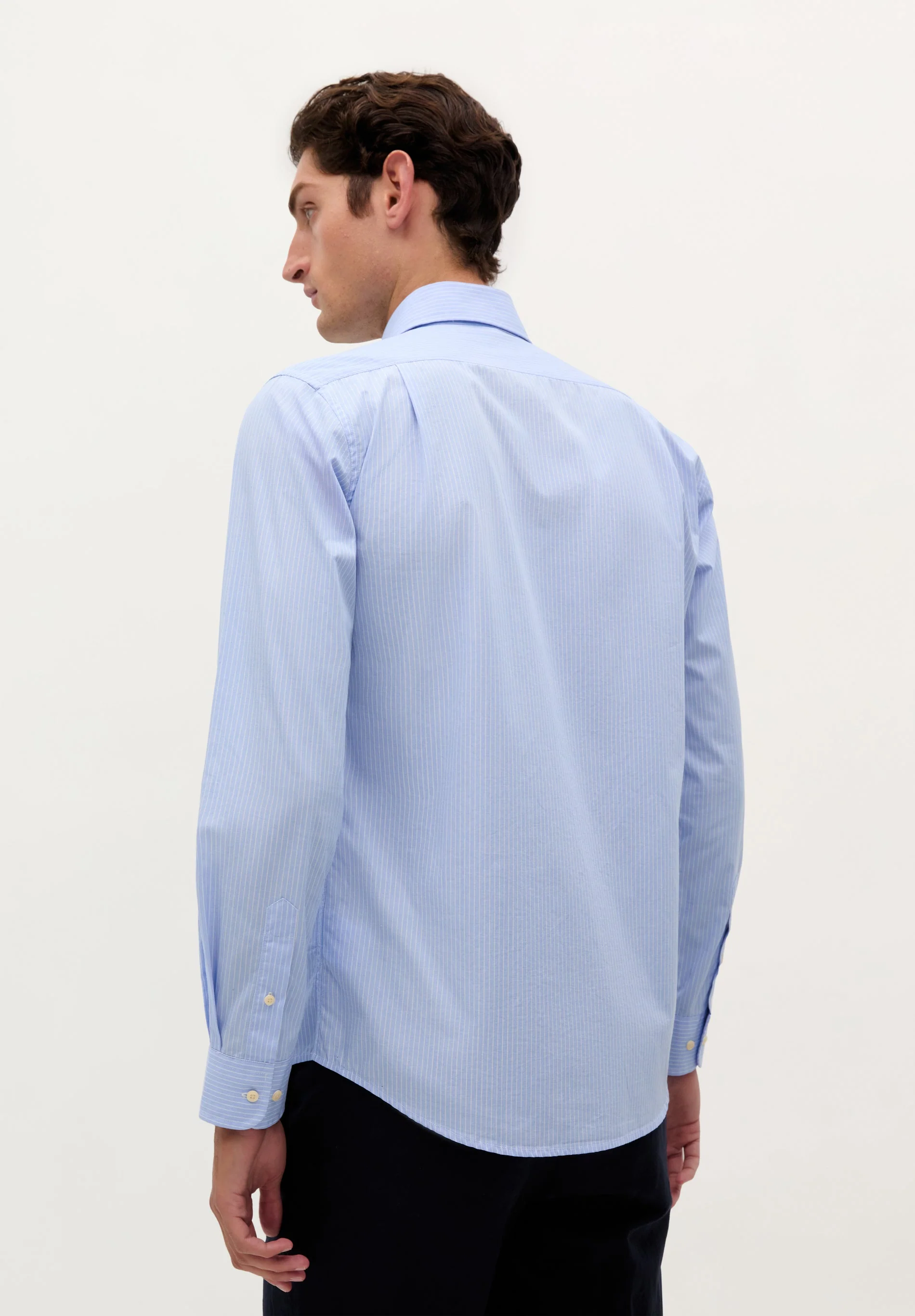 CLASSIC COTTON STRIPED SHIRT - Image 5
