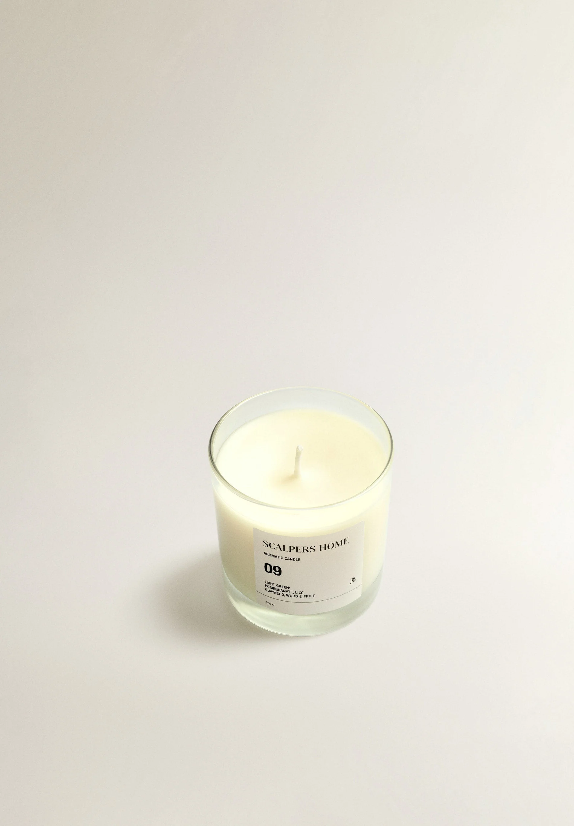 09 LIGHT GREEN 300G SCENTED CANDLE - Image 2