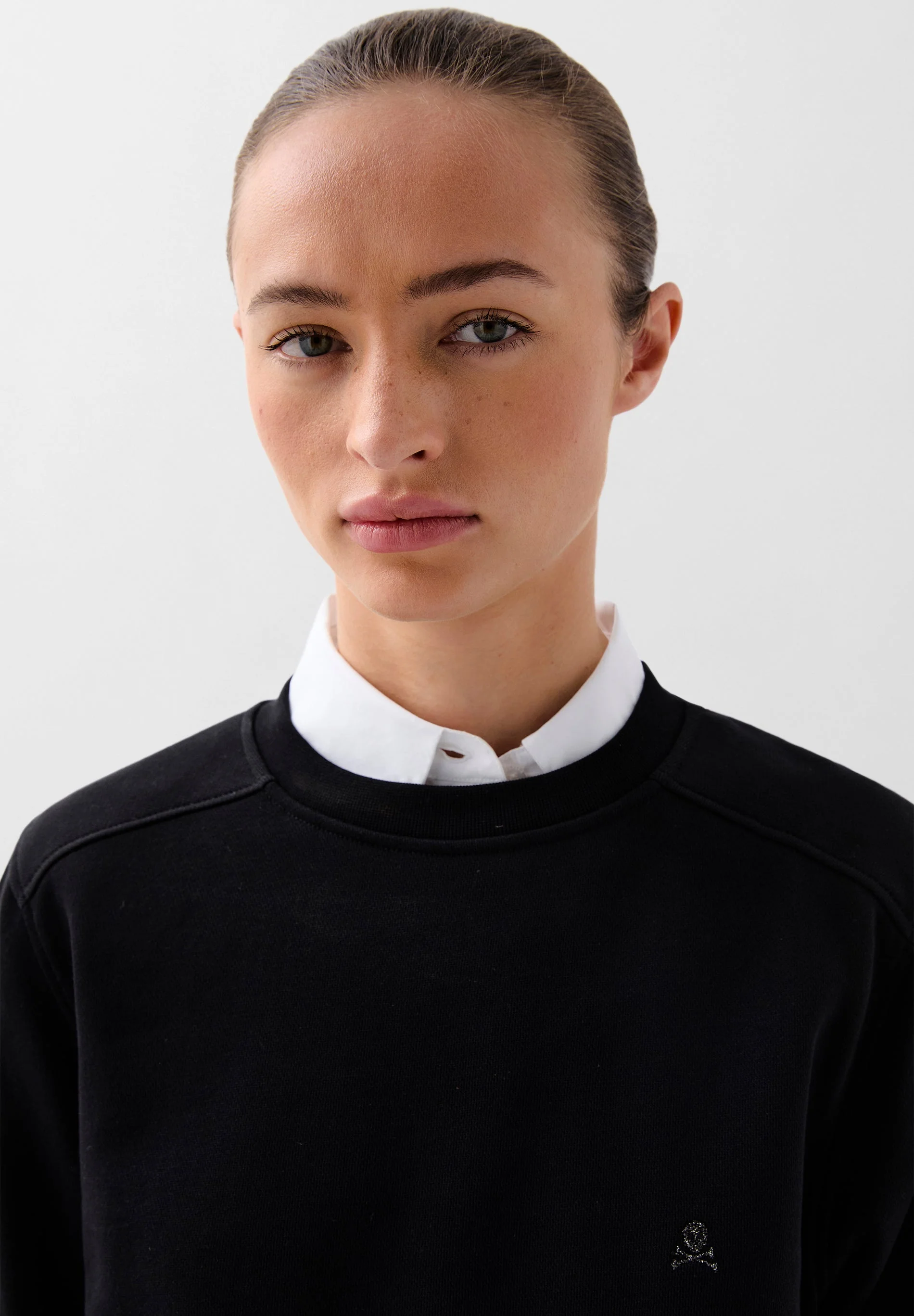 BASIC SKULL SWEATSHIRT - Image 2
