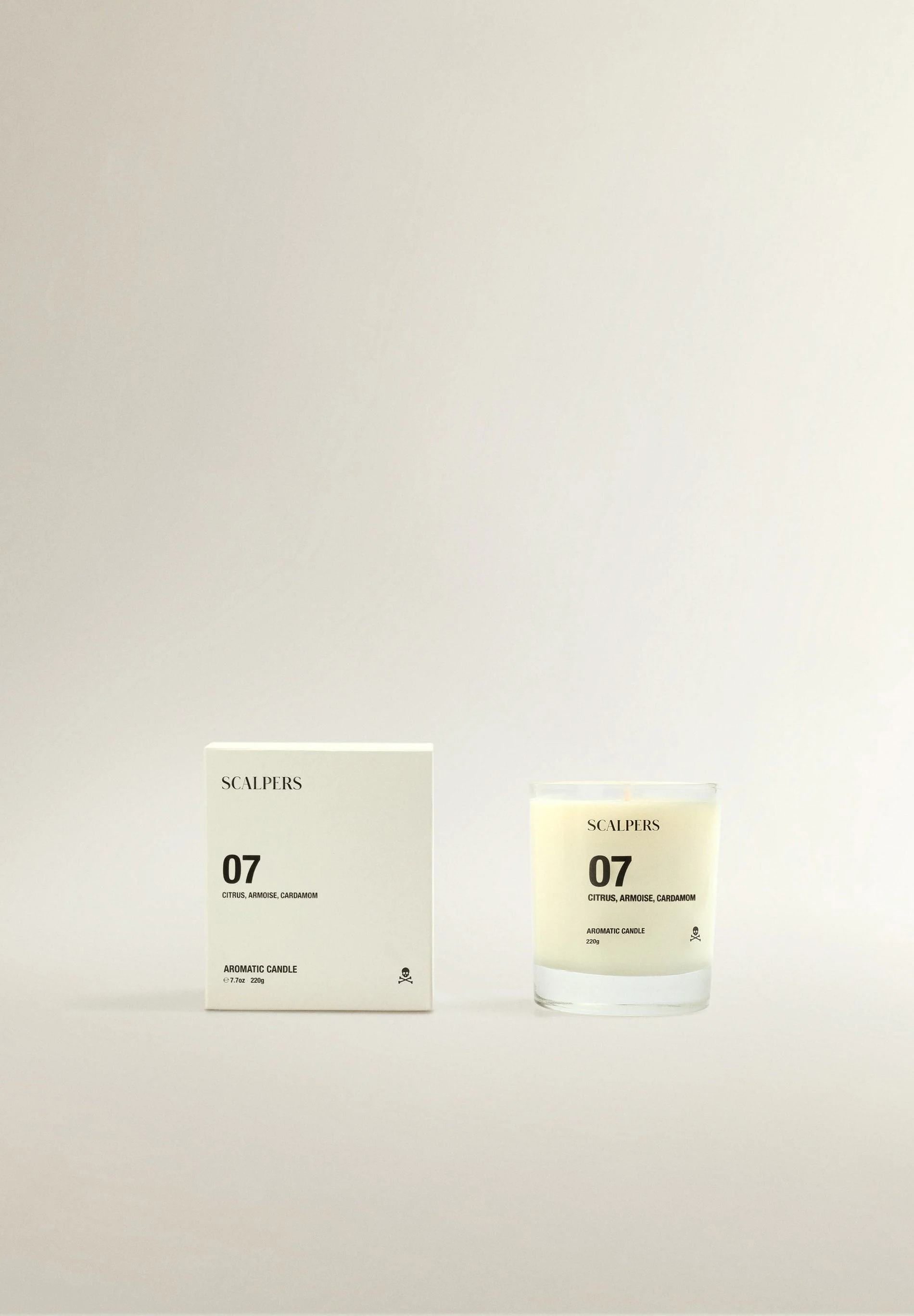 07 CITRUS, ARMOISE, CARDAMOM 220G SCENTED CANDLE - Image 4