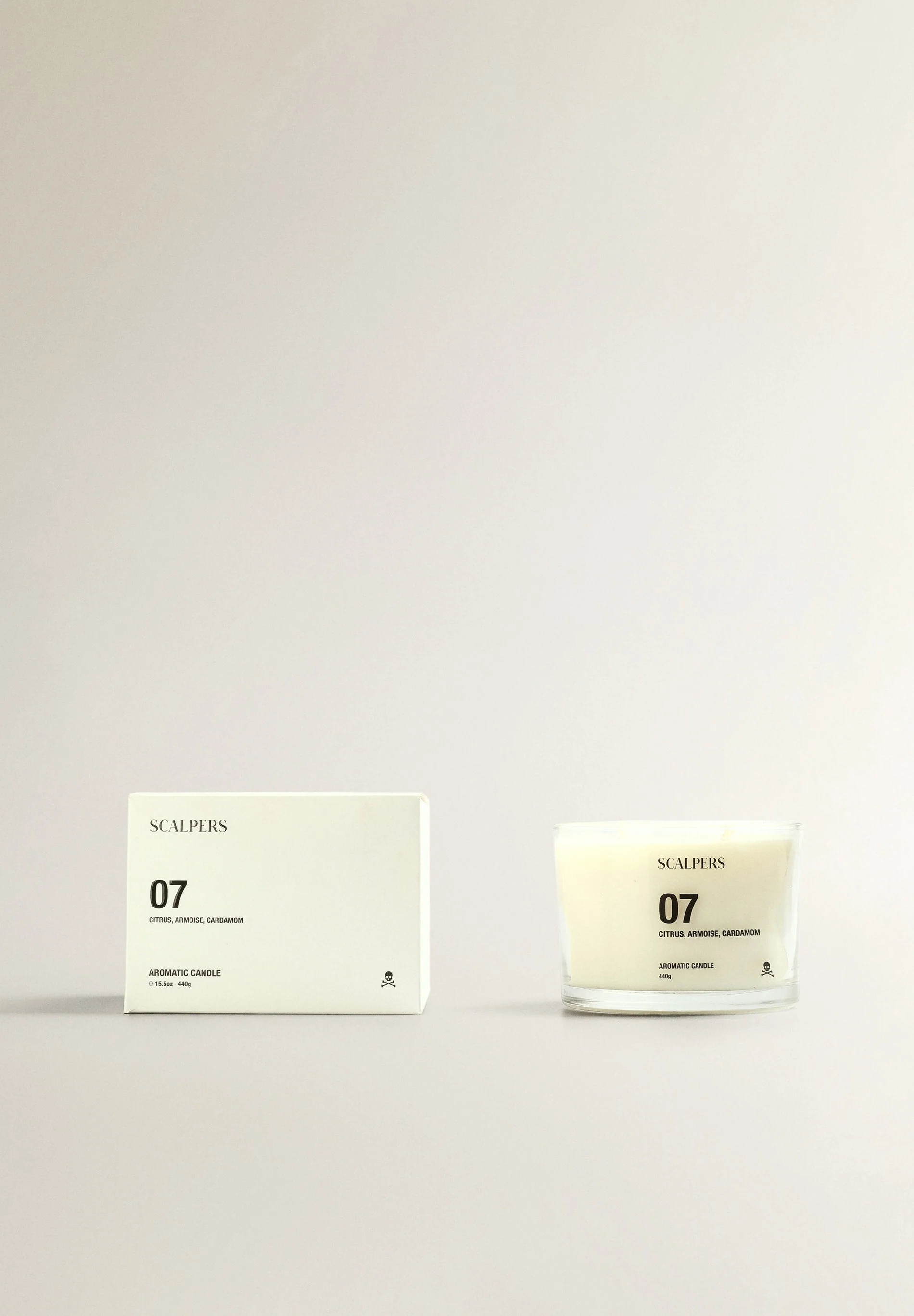 07 CITRUS, ARMOISE, CARDAMOM 440G SCENTED CANDLE - Image 4