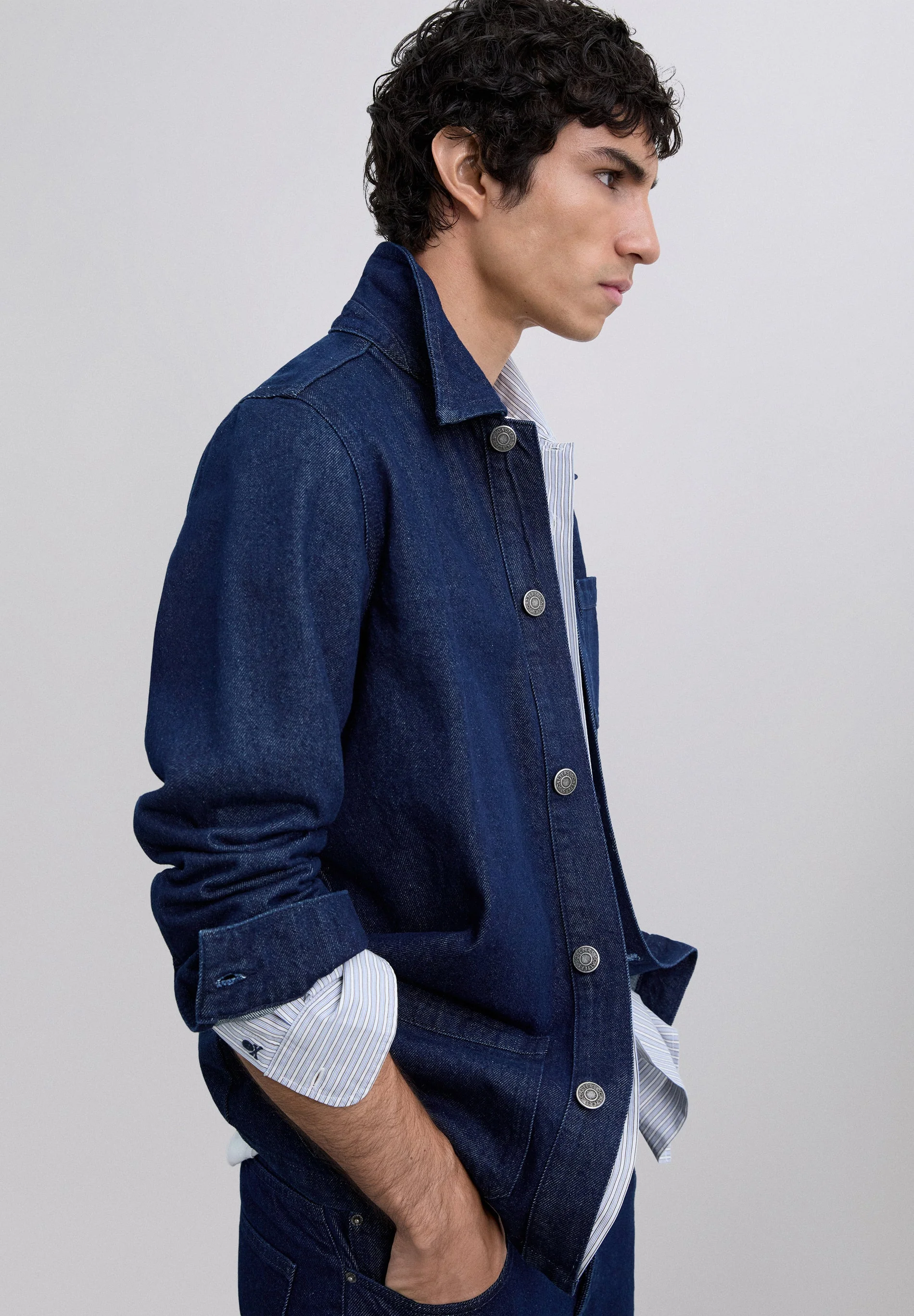 FADED DENIM JACKET - Image 4