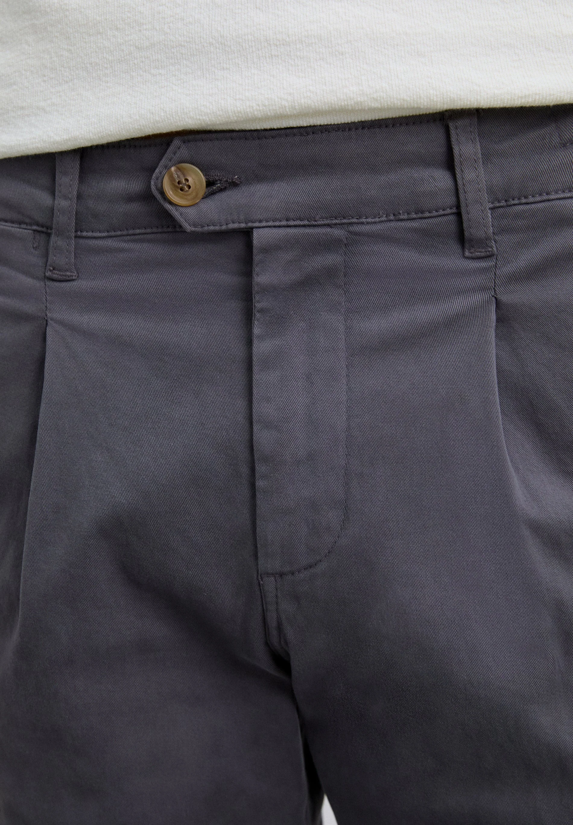 CHINO TROUSERS WITH DARTS - Image 3