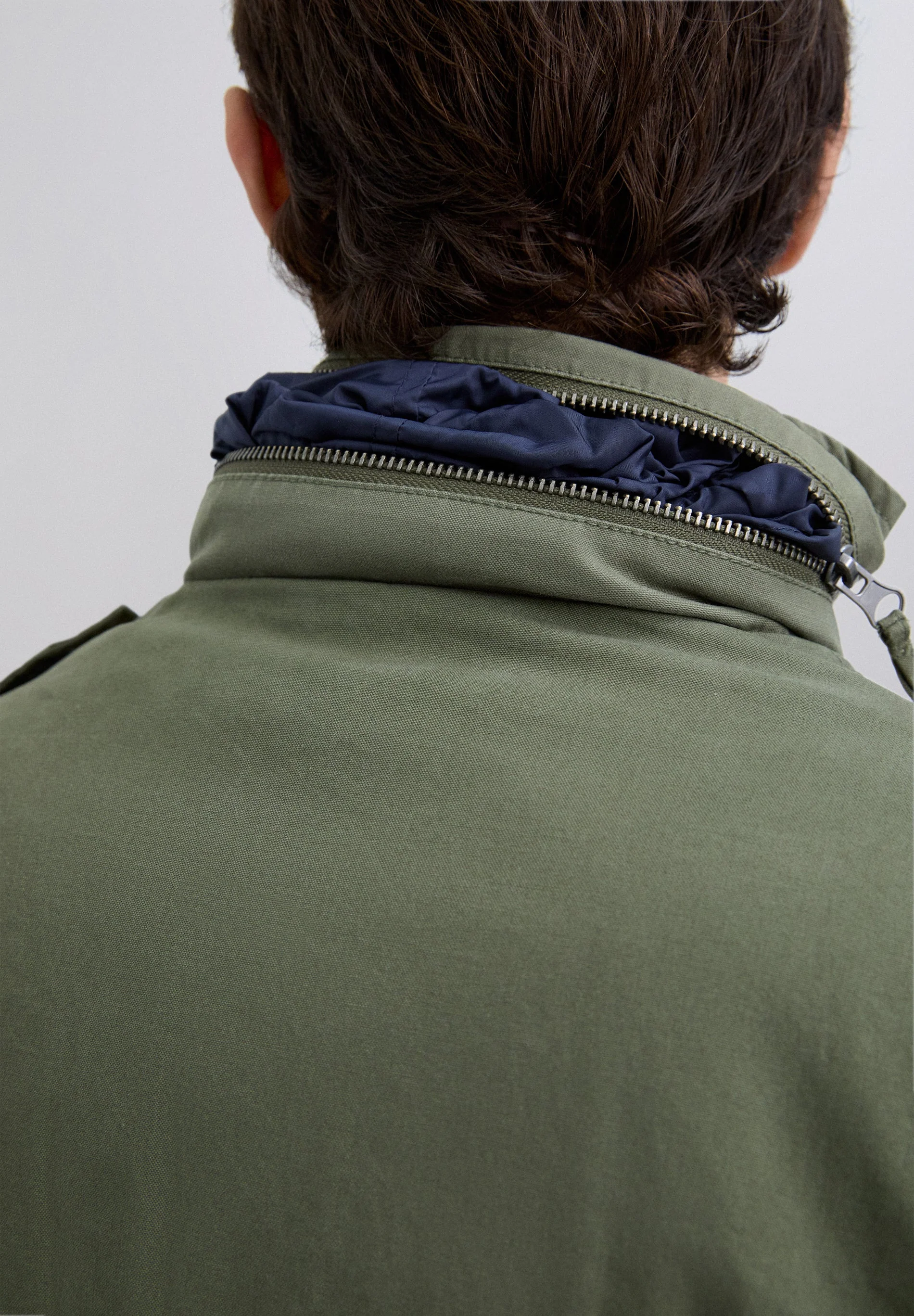 MILITARY HOODED JACKET - Image 3