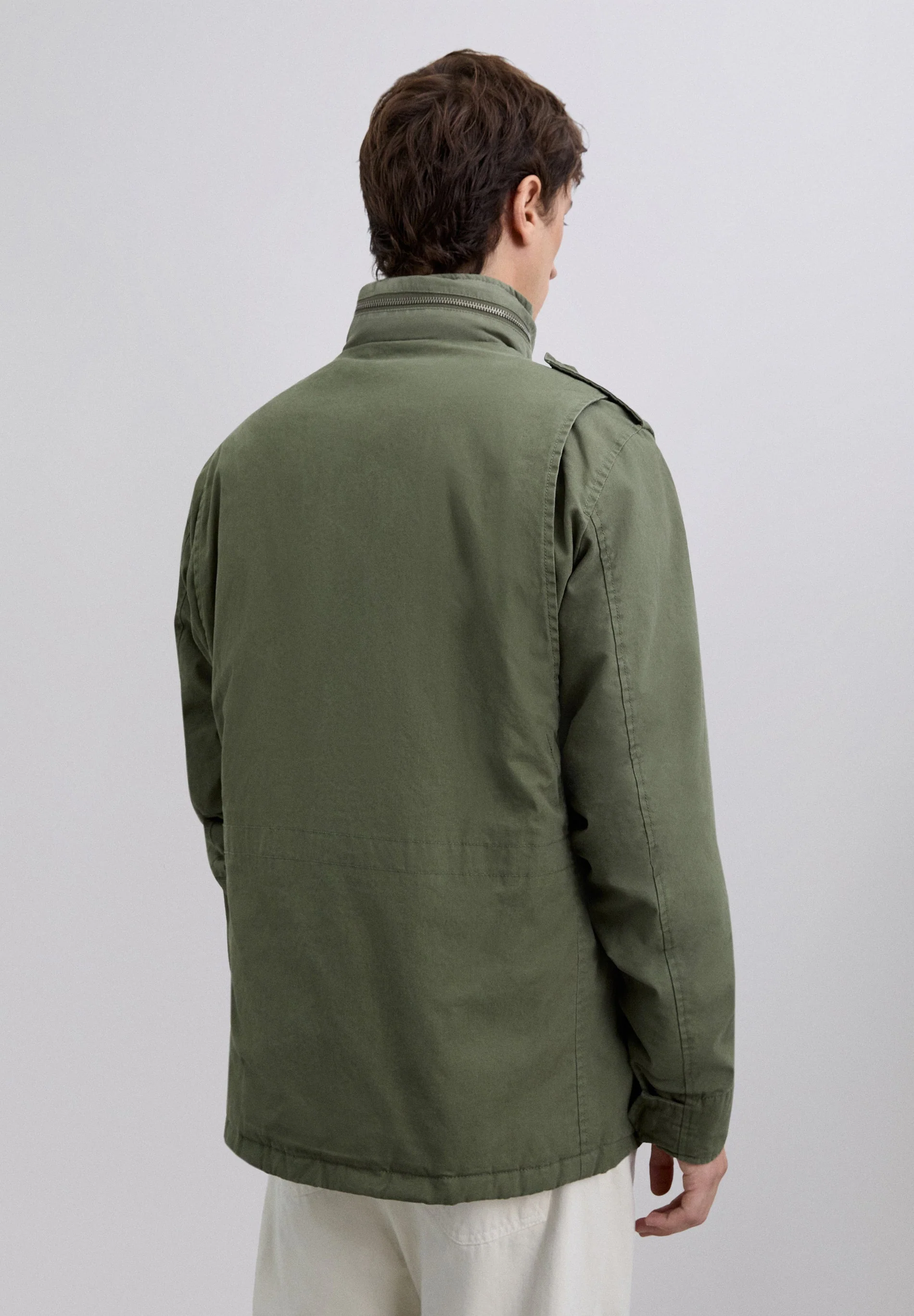 MILITARY HOODED JACKET - Image 6