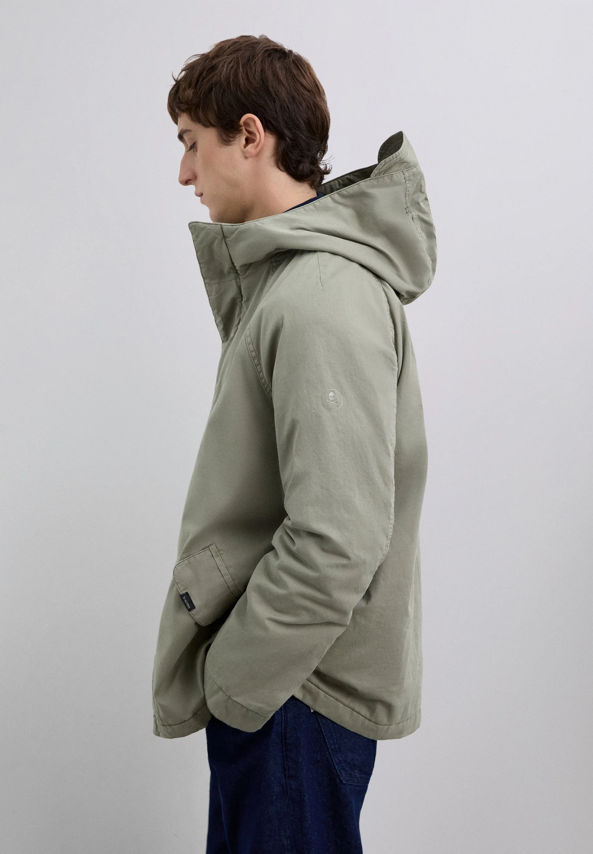 COTTON PARKA WITH HOOD - Image 2