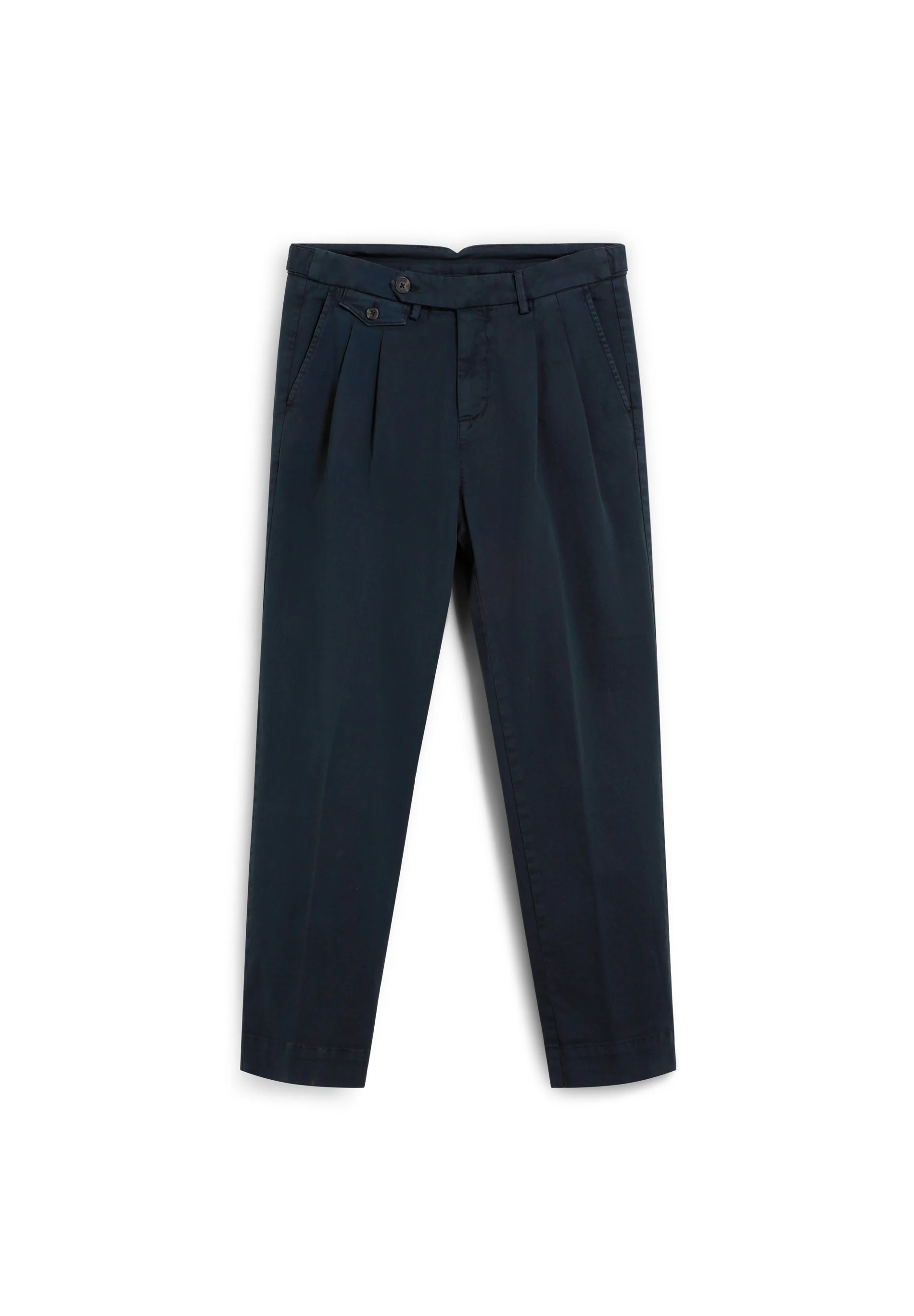 COTTON TROUSERS WITH DOUBLE DARTS - Image 6
