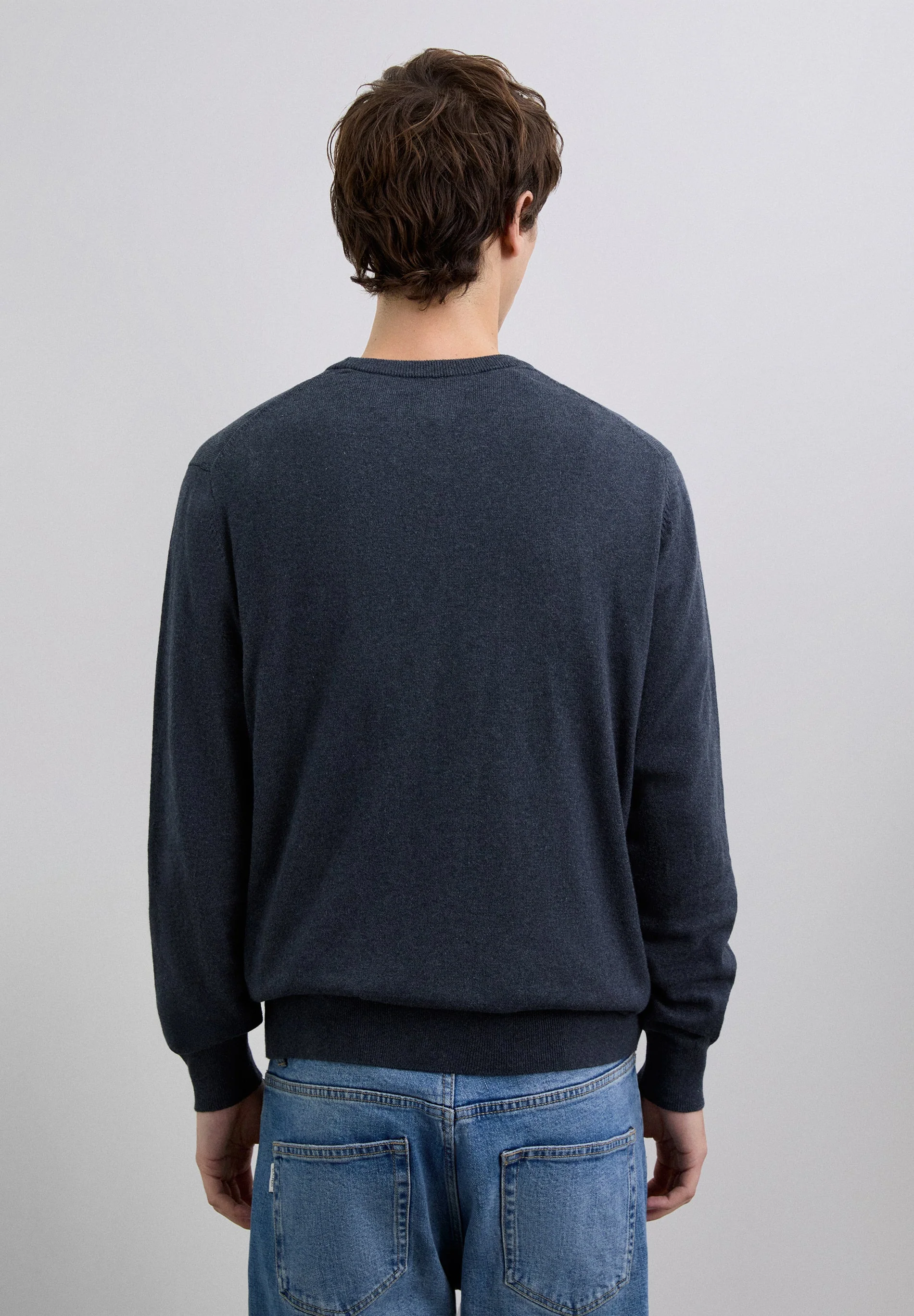 SWEATER WITH EMBROIDERED SKULL - Image 3
