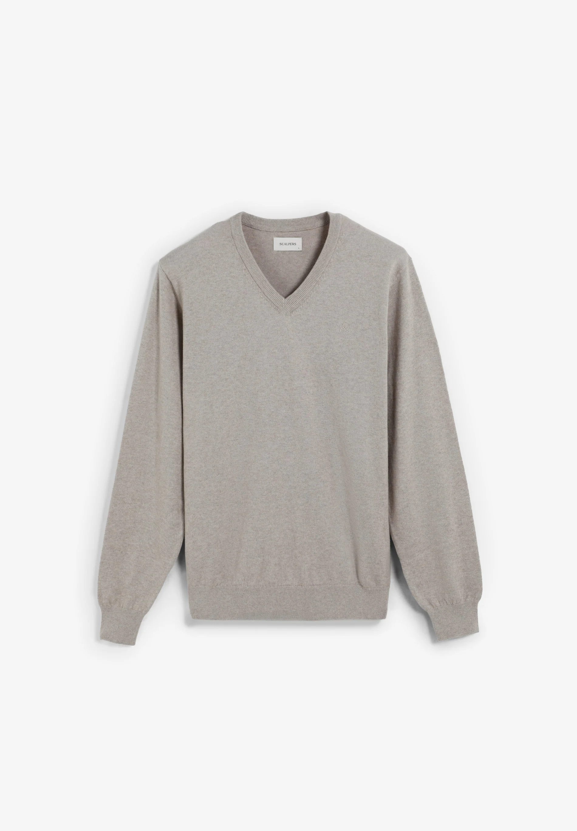 V-NECK SKULL SWEATER - Image 5