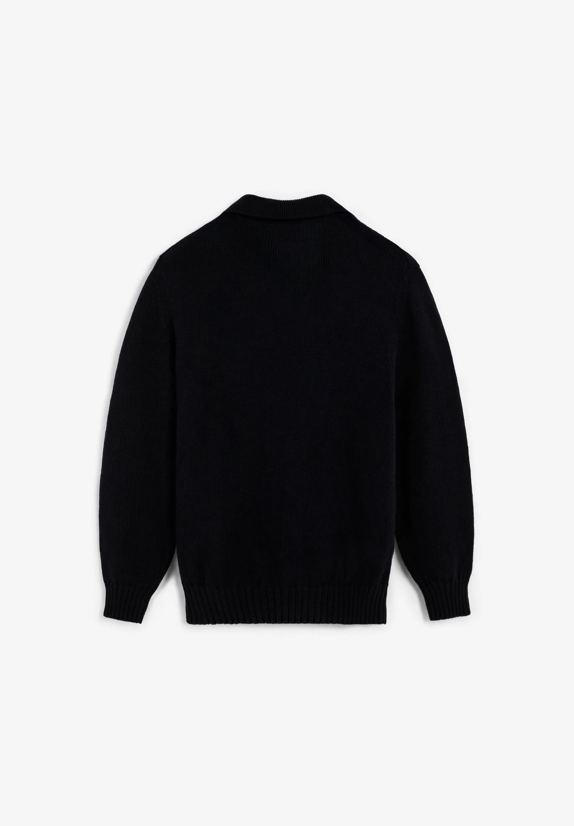 COTTON KNIT POLO SWEATER - Image 7