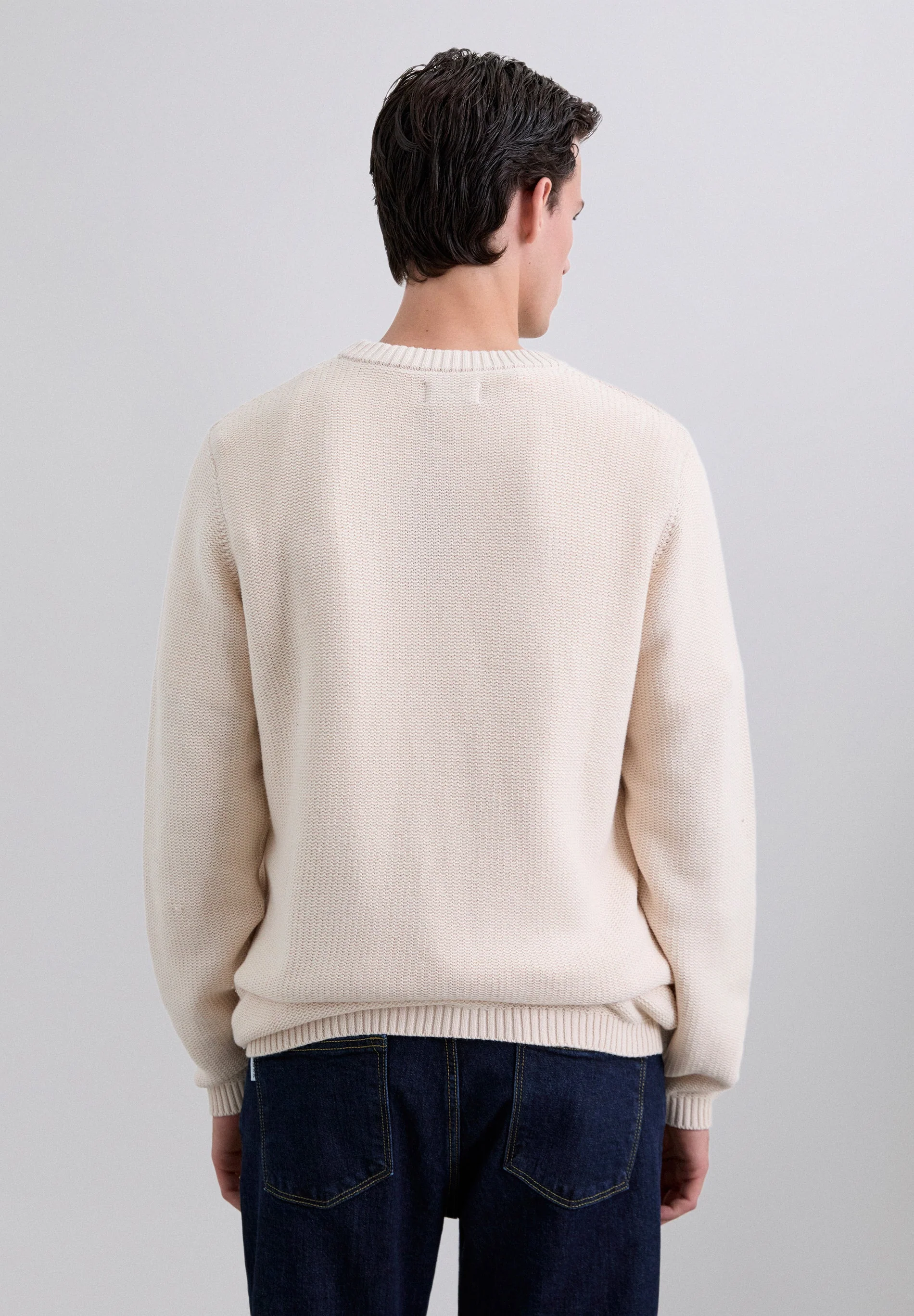 TEXTURED KNIT SWEATER - Image 5