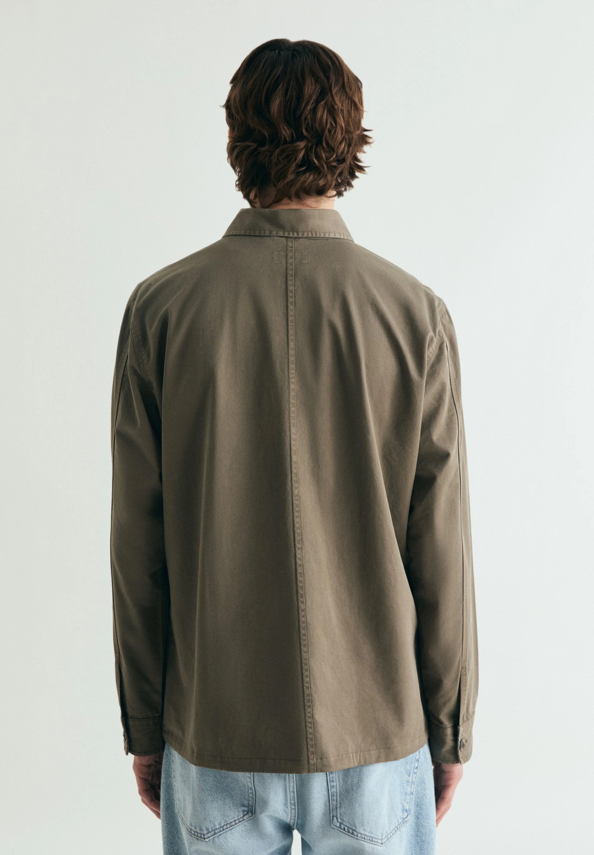 OVERSHIRT WITH BUTTONED POCKETS - Image 4