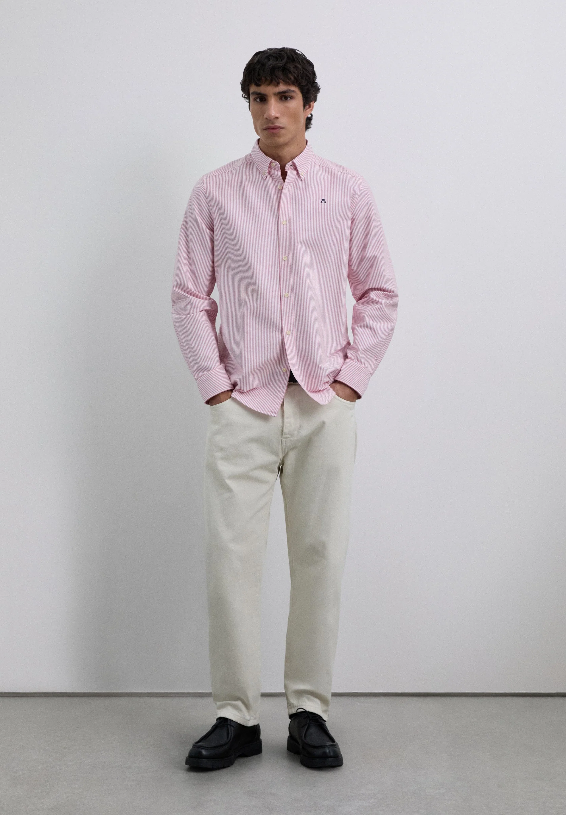 STRIPED OXFORD SHIRT - Image 2