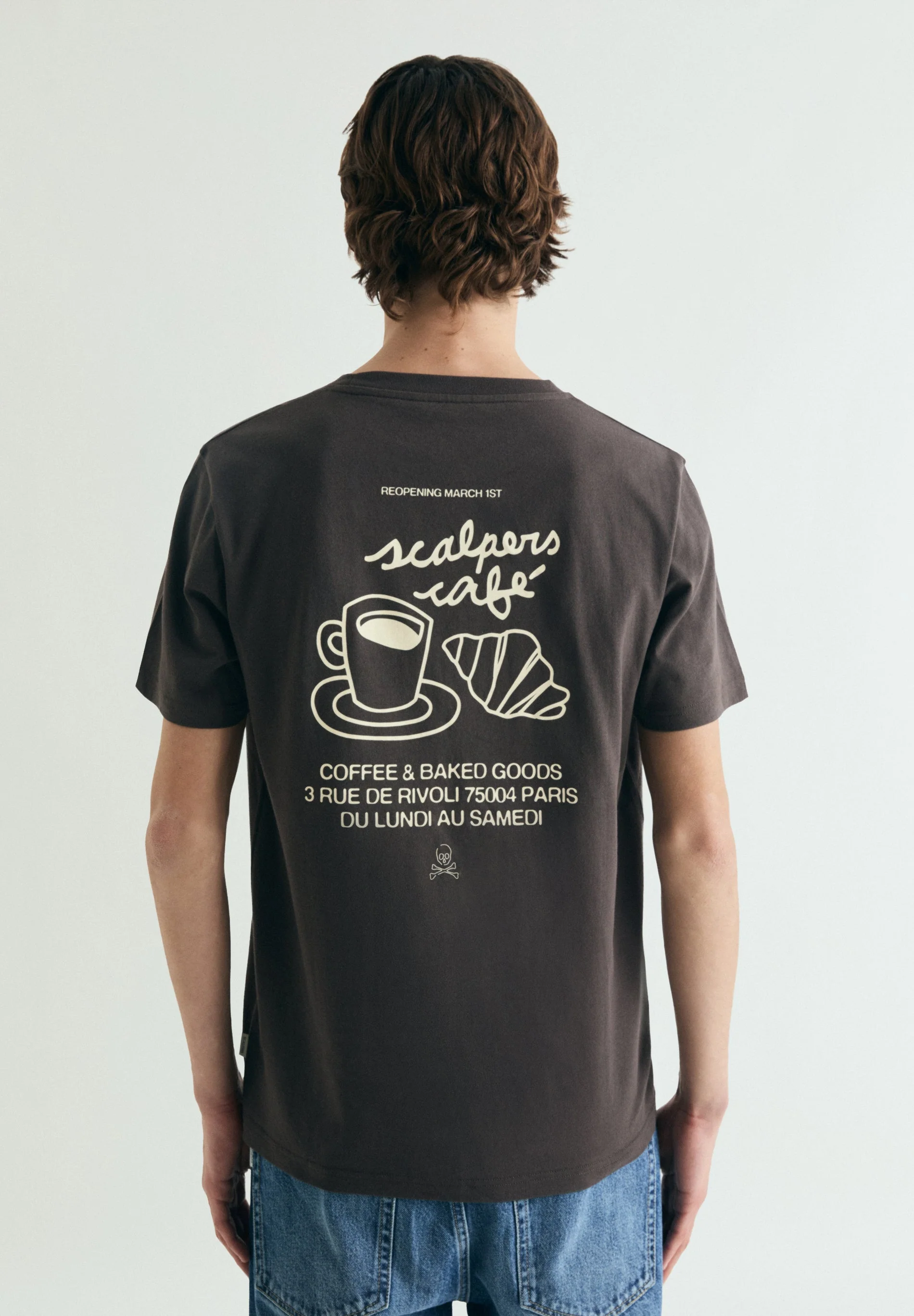 SCALPERS CAFÉ PRINT T-SHIRT - Image 4