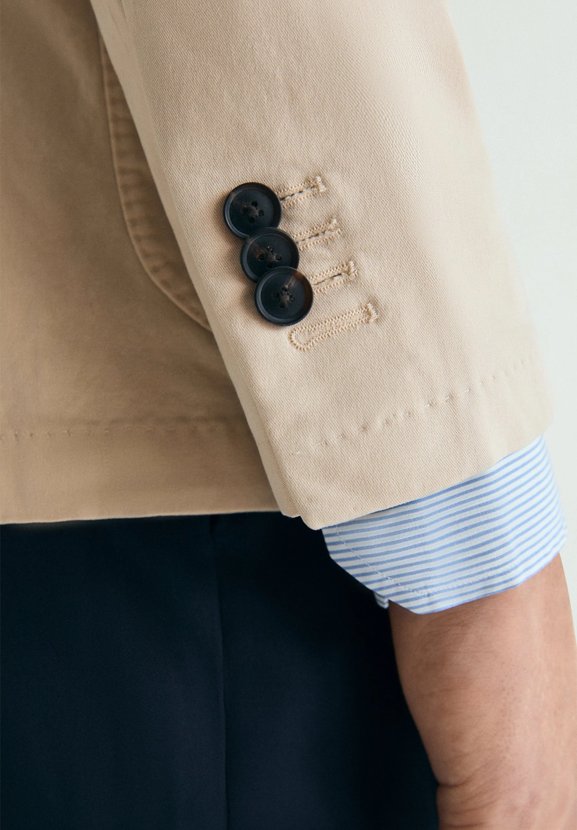 LIGHTWEIGHT COTTON BLAZER - Image 5