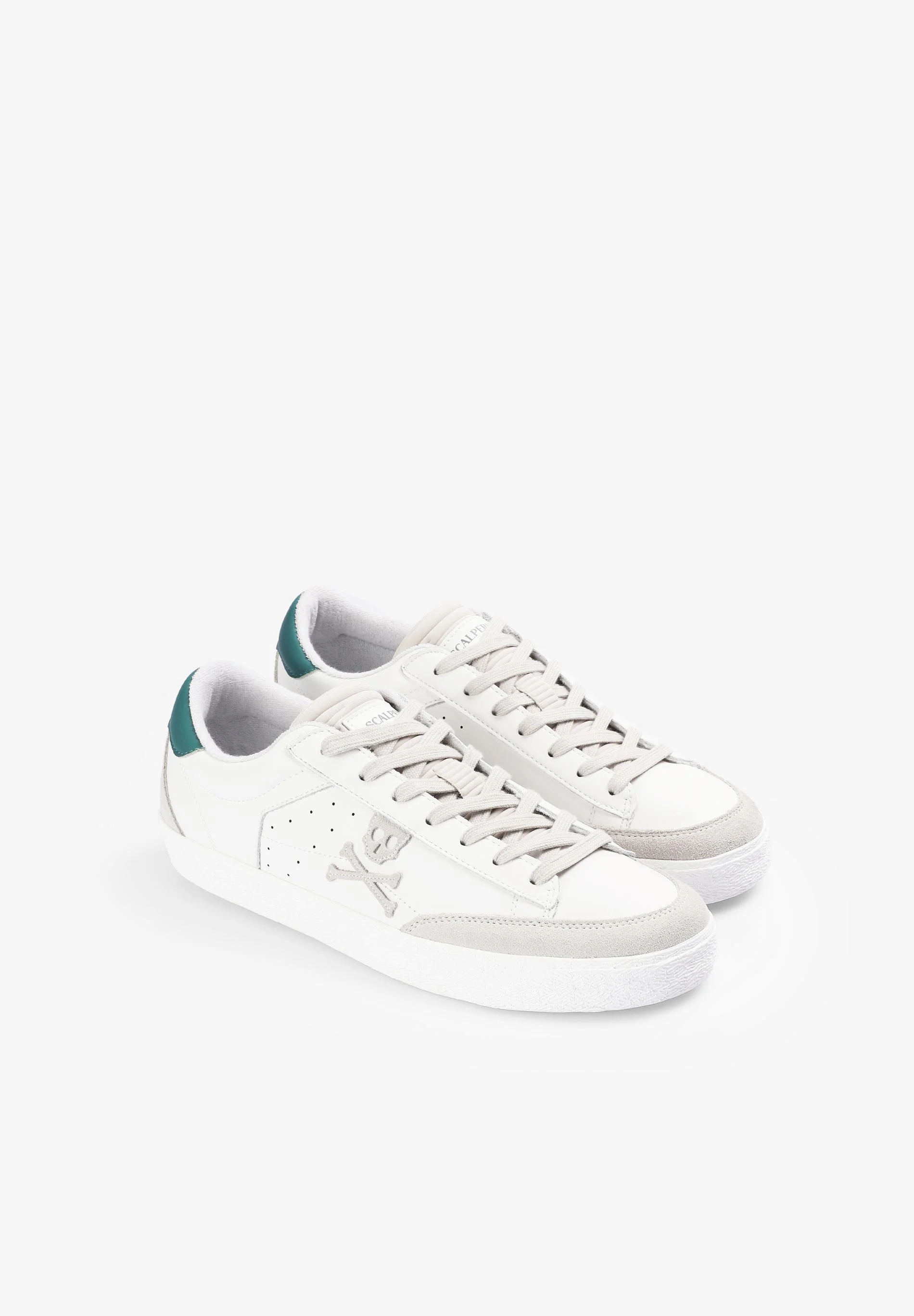 LEATHER SKULL SNEAKERS - Image 2