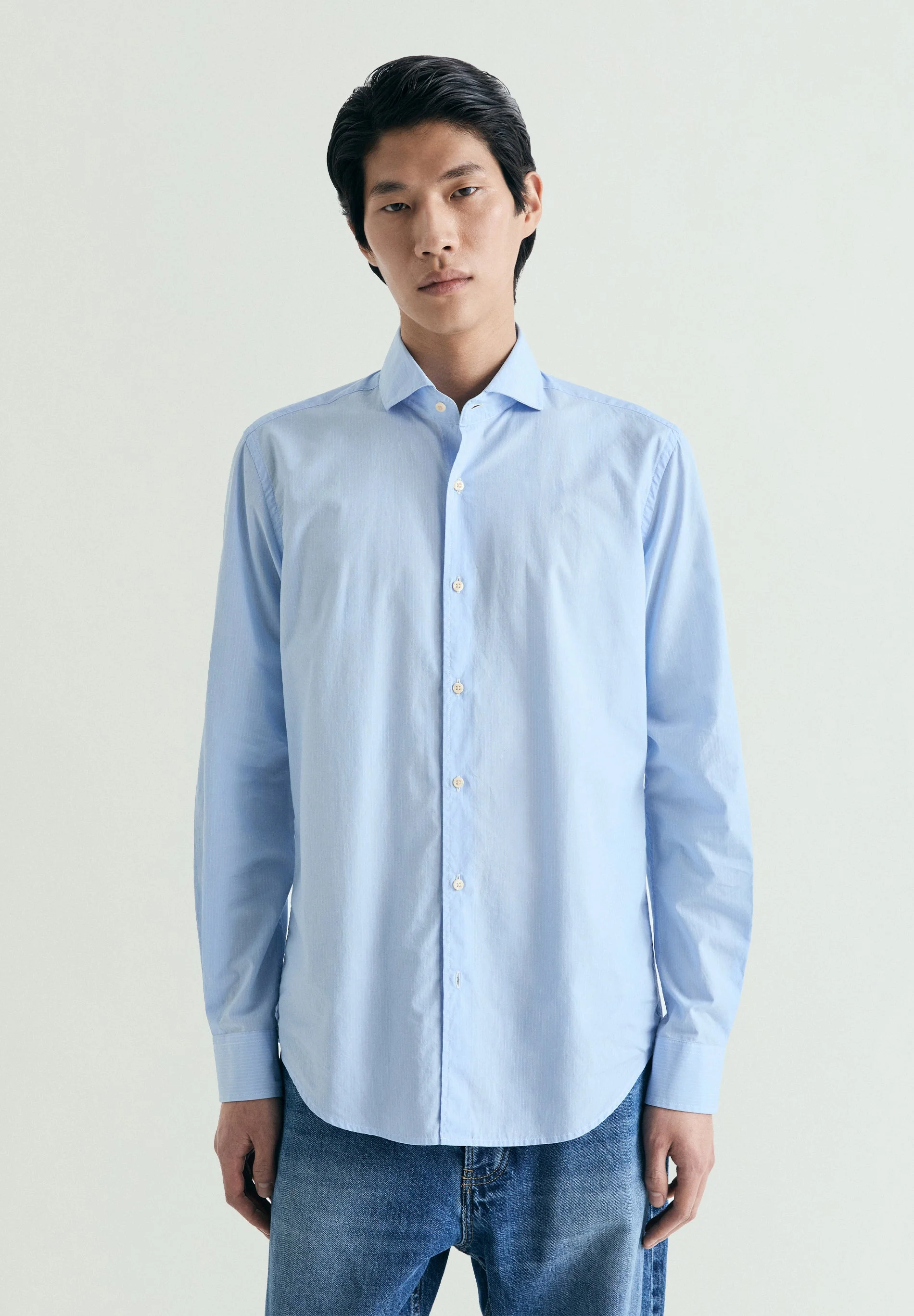 REGULAR FIT STRIPED SHIRT