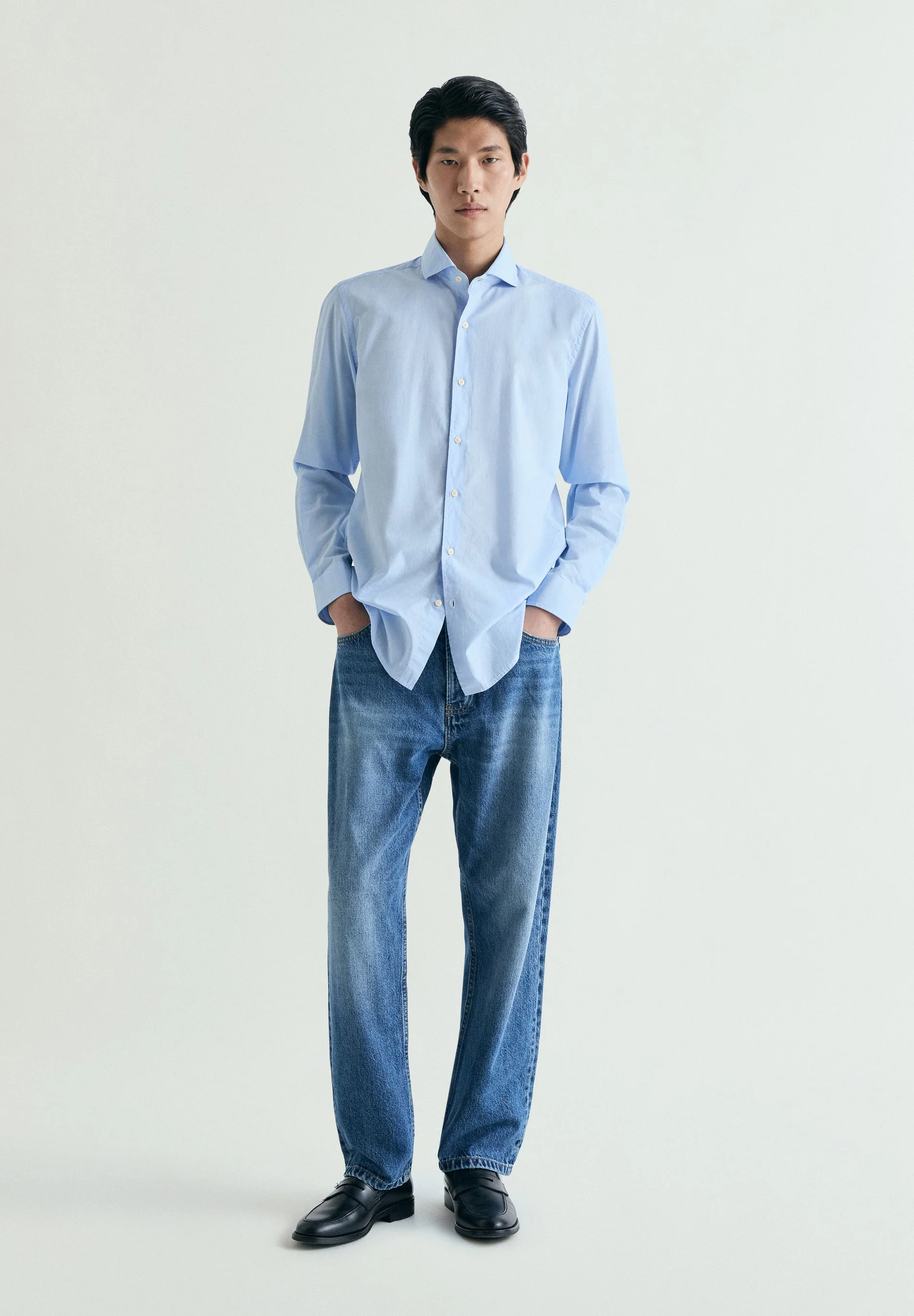 REGULAR FIT STRIPED SHIRT - Image 2