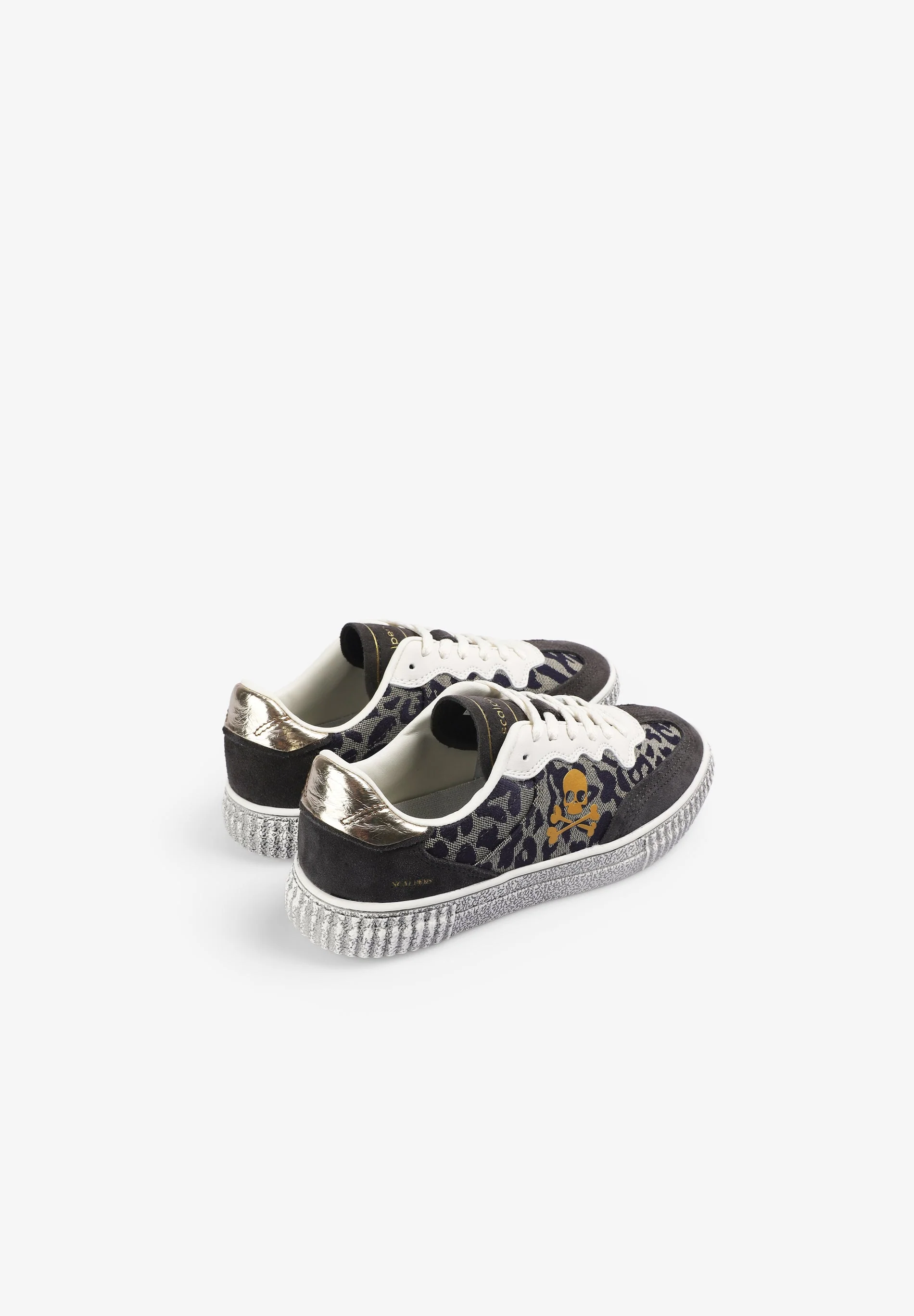 SNEAKERS WITH ANIMAL PRINT SKULL - Image 3