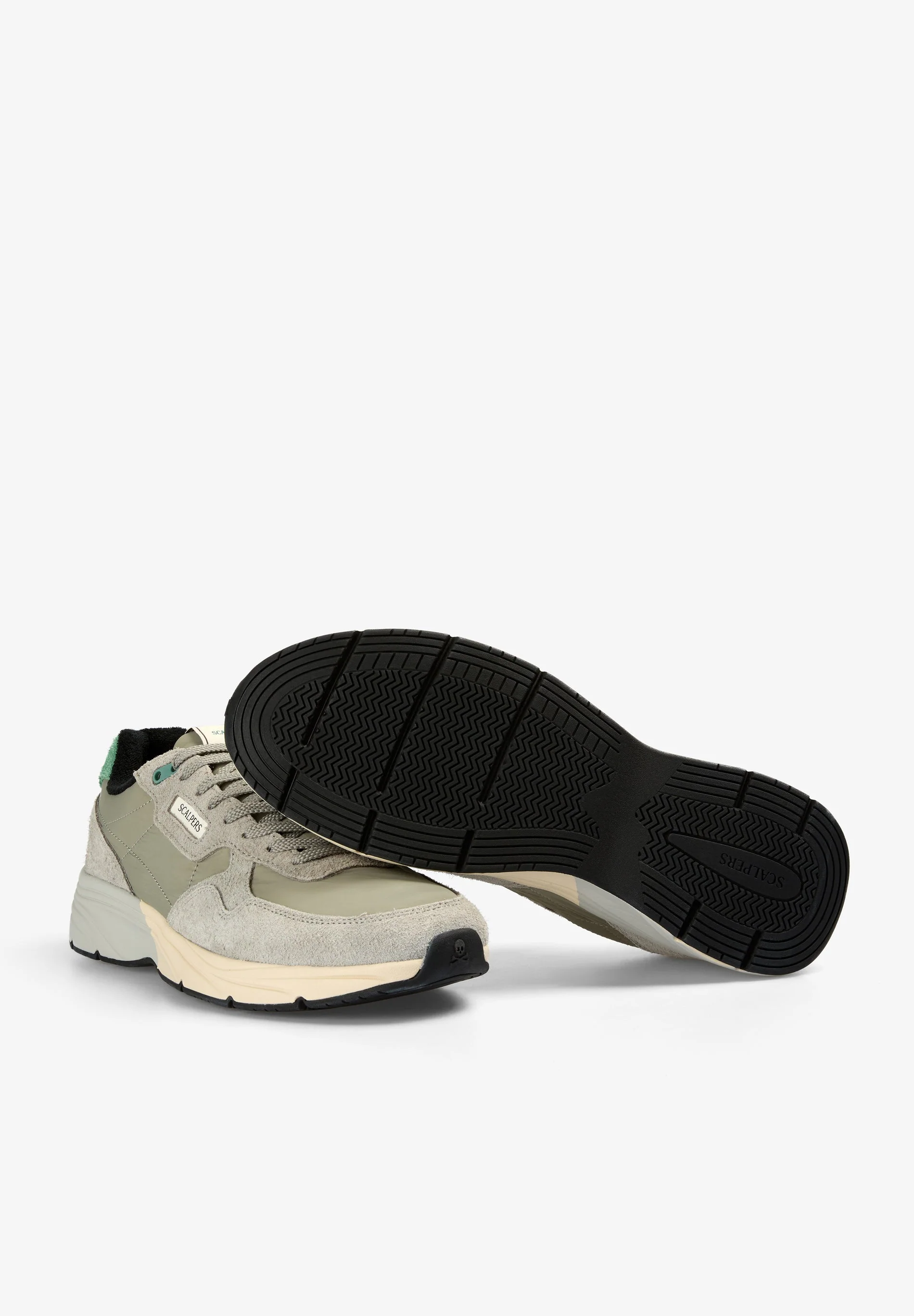 CONTRAST SUEDE SNEAKERS - Image 5