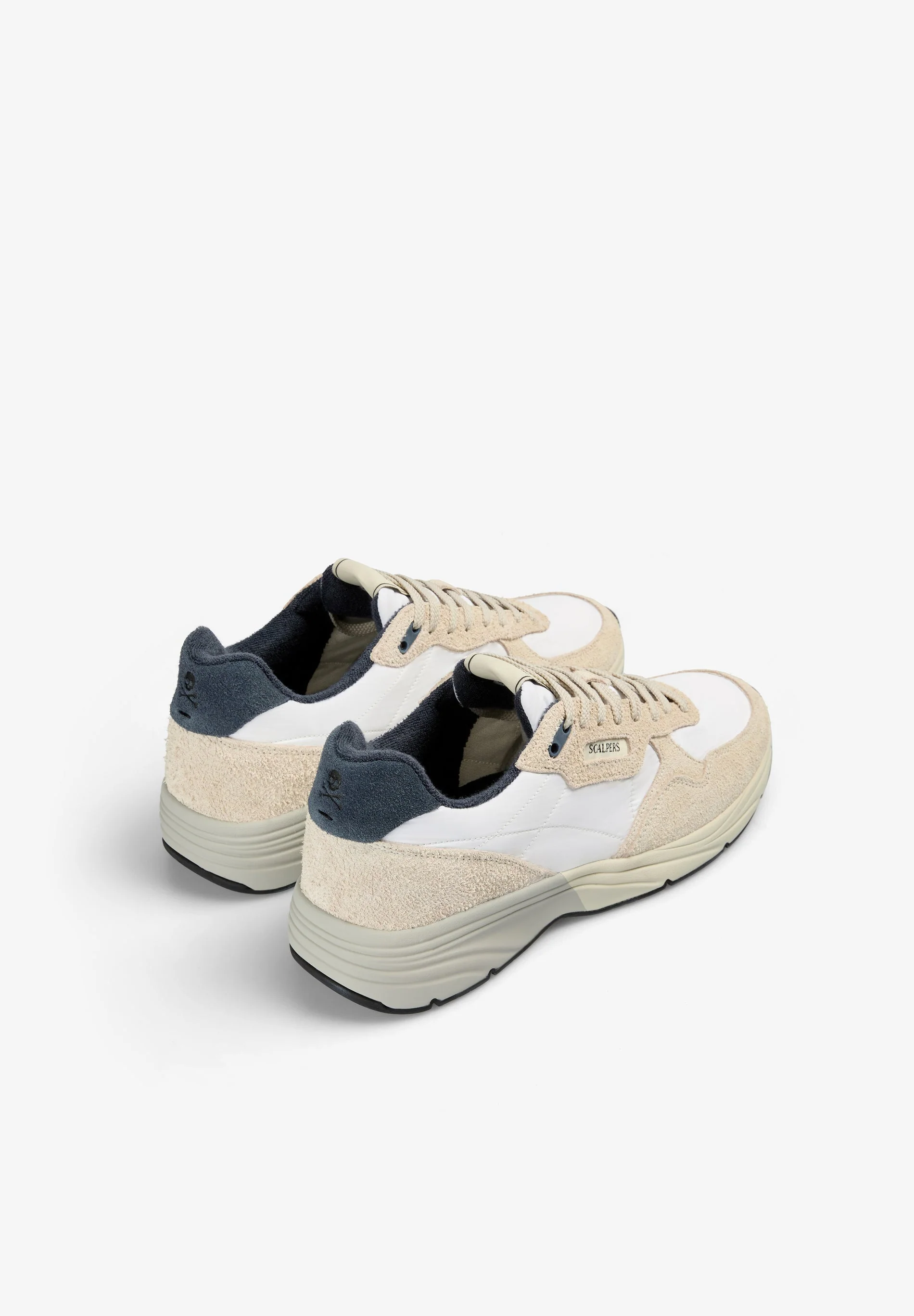 CONTRAST SUEDE SNEAKERS - Image 3