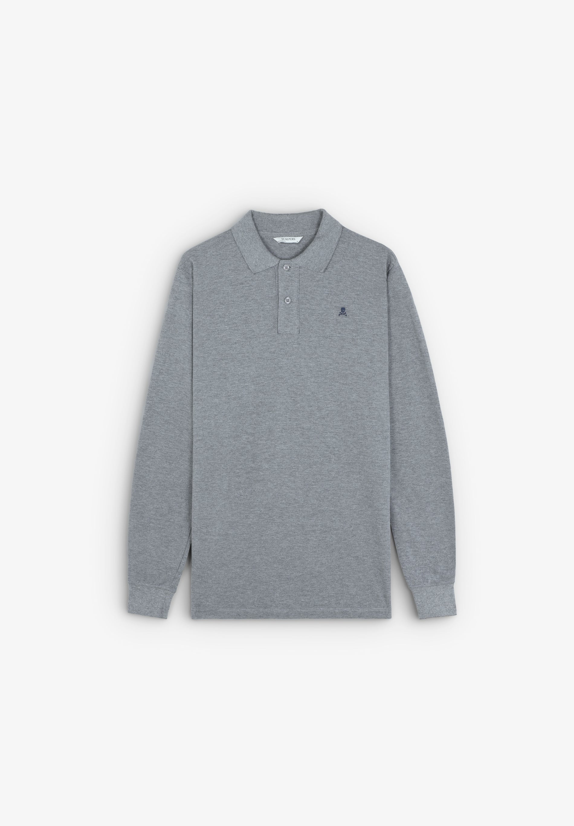 LONG SLEEVE COTTON POLO SHIRT - Image 5