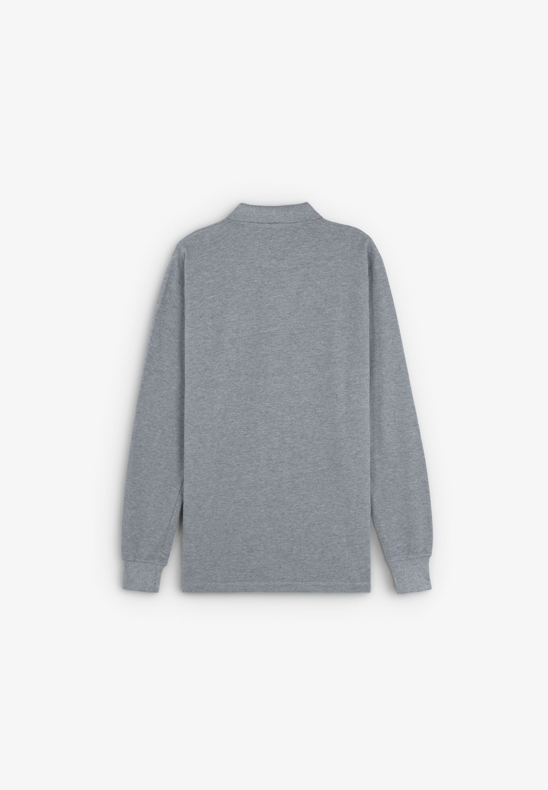 LONG SLEEVE COTTON POLO SHIRT - Image 6