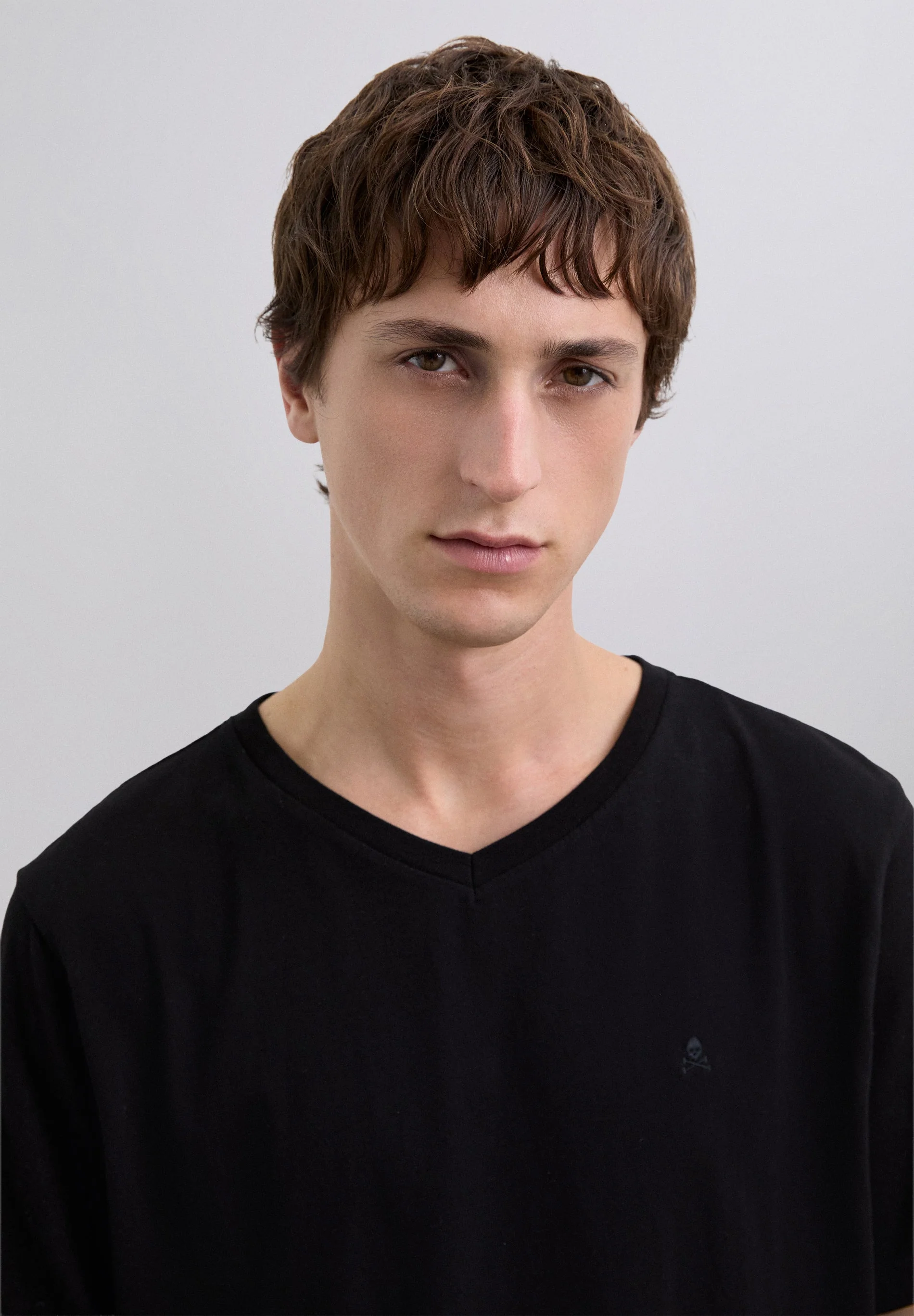 T-SHIRT WITH MATCHING EMBROIDERED SKULL - Image 3