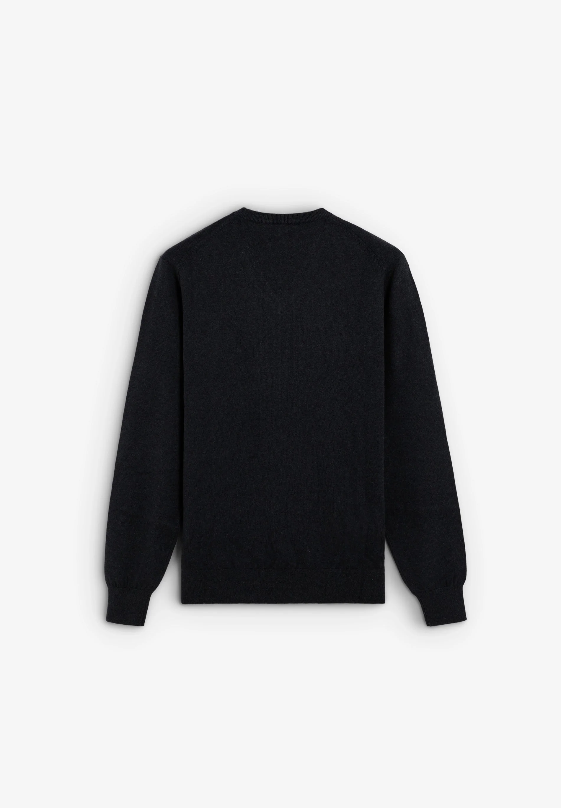 COTTON KNIT V-NECK SWEATER - Image 2