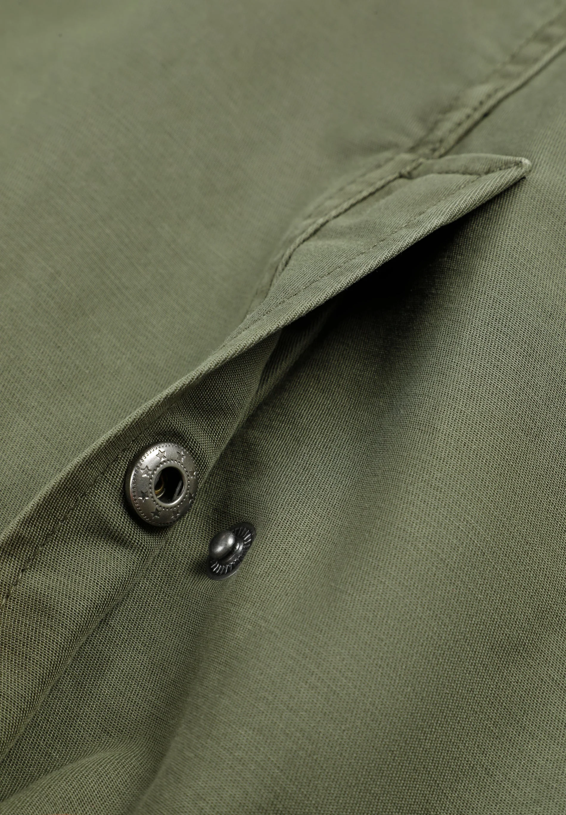 COTTON JACKET WITH HOOD - Image 11