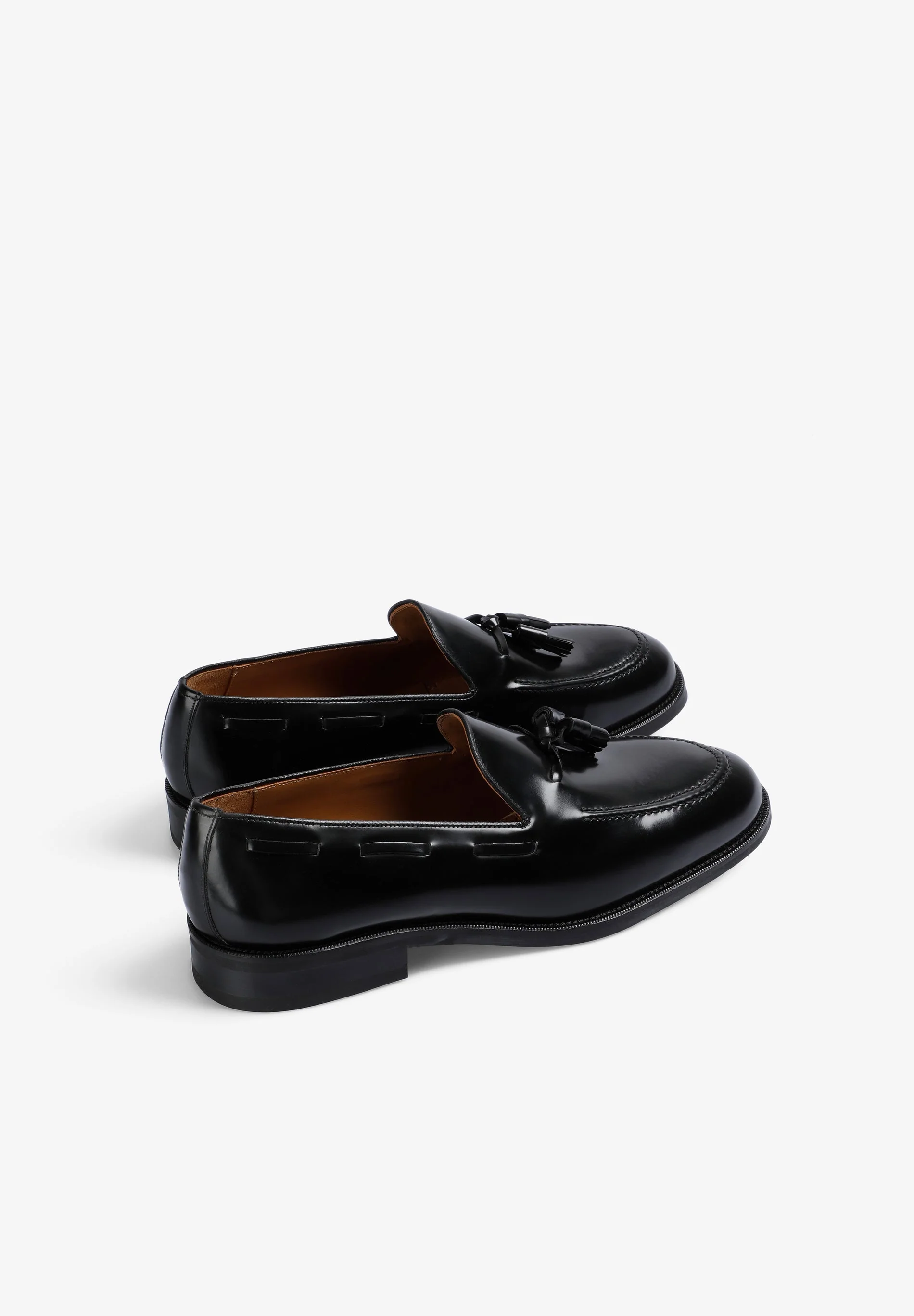 SMART LEATHER LOAFERS WITH TASSELS - Image 3
