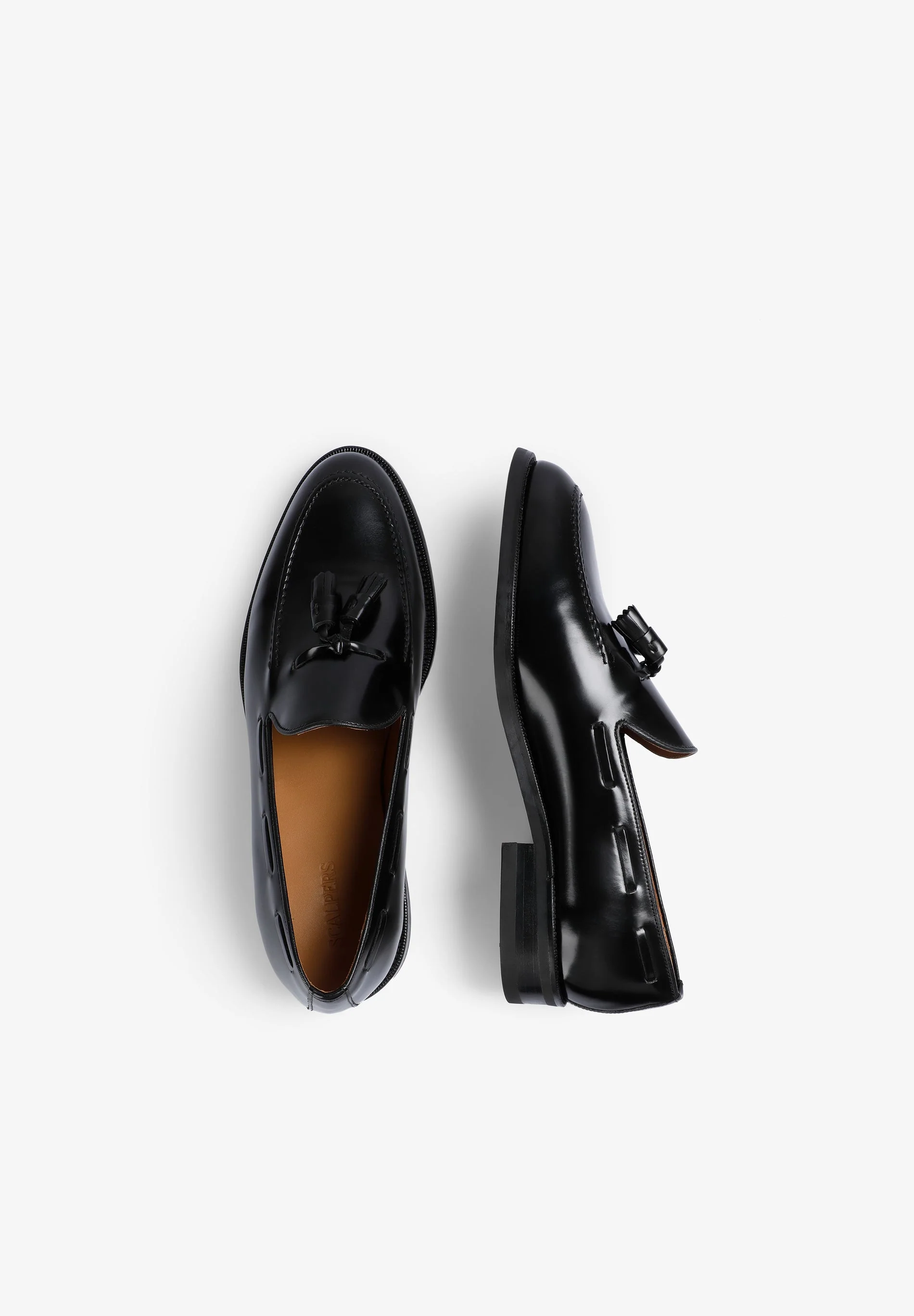 SMART LEATHER LOAFERS WITH TASSELS - Image 8