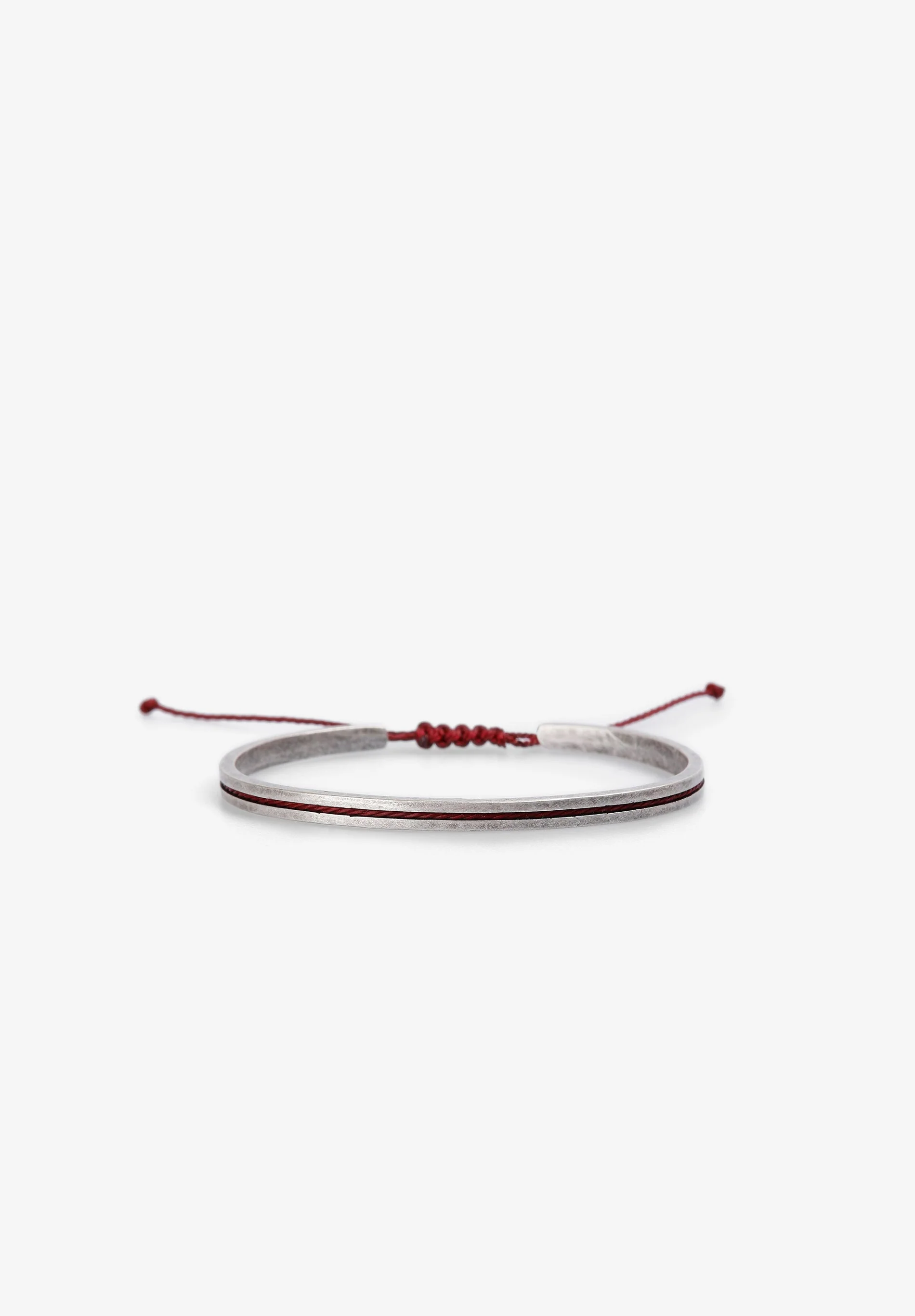 SILVER EFFECT ADJUSTABLE BRACELET