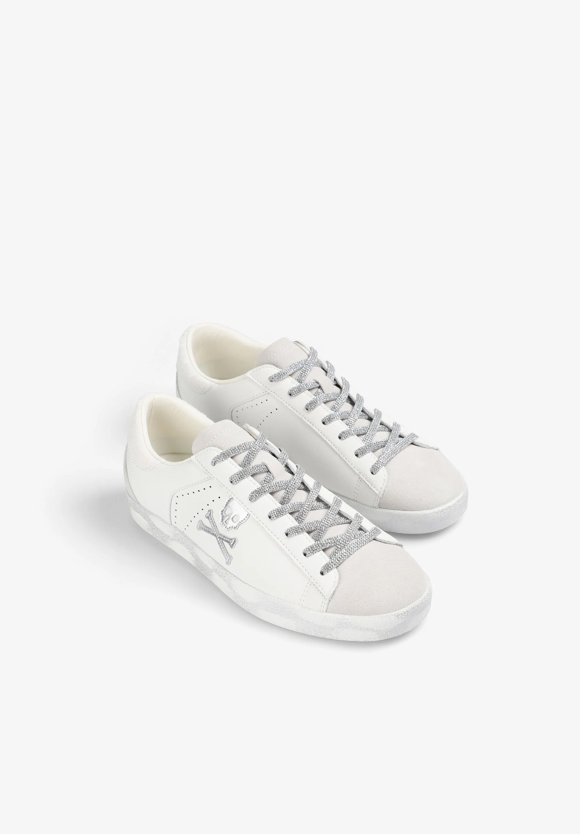 LEATHER SKULL SNEAKERS - Image 2