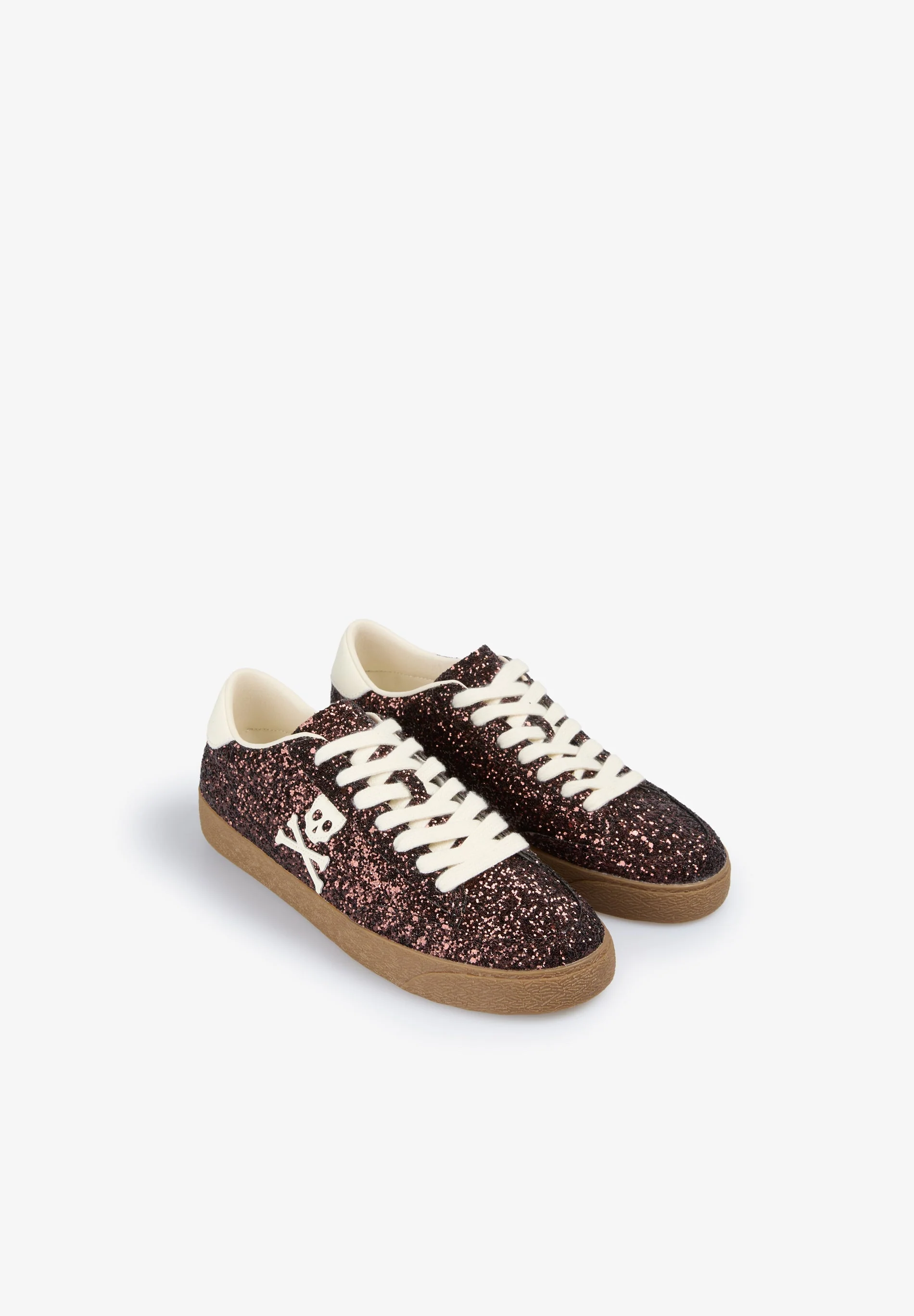 GLITTER SKULL SNEAKERS - Image 2