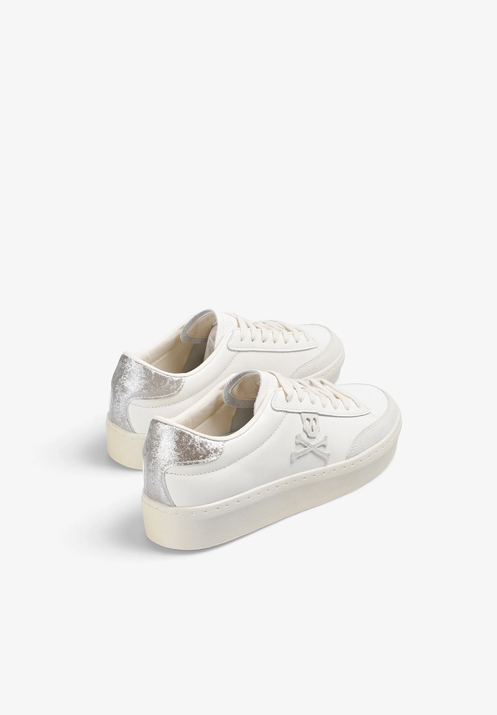 LOW TOP SNEAKERS WITH SIDE SKULL - Image 3
