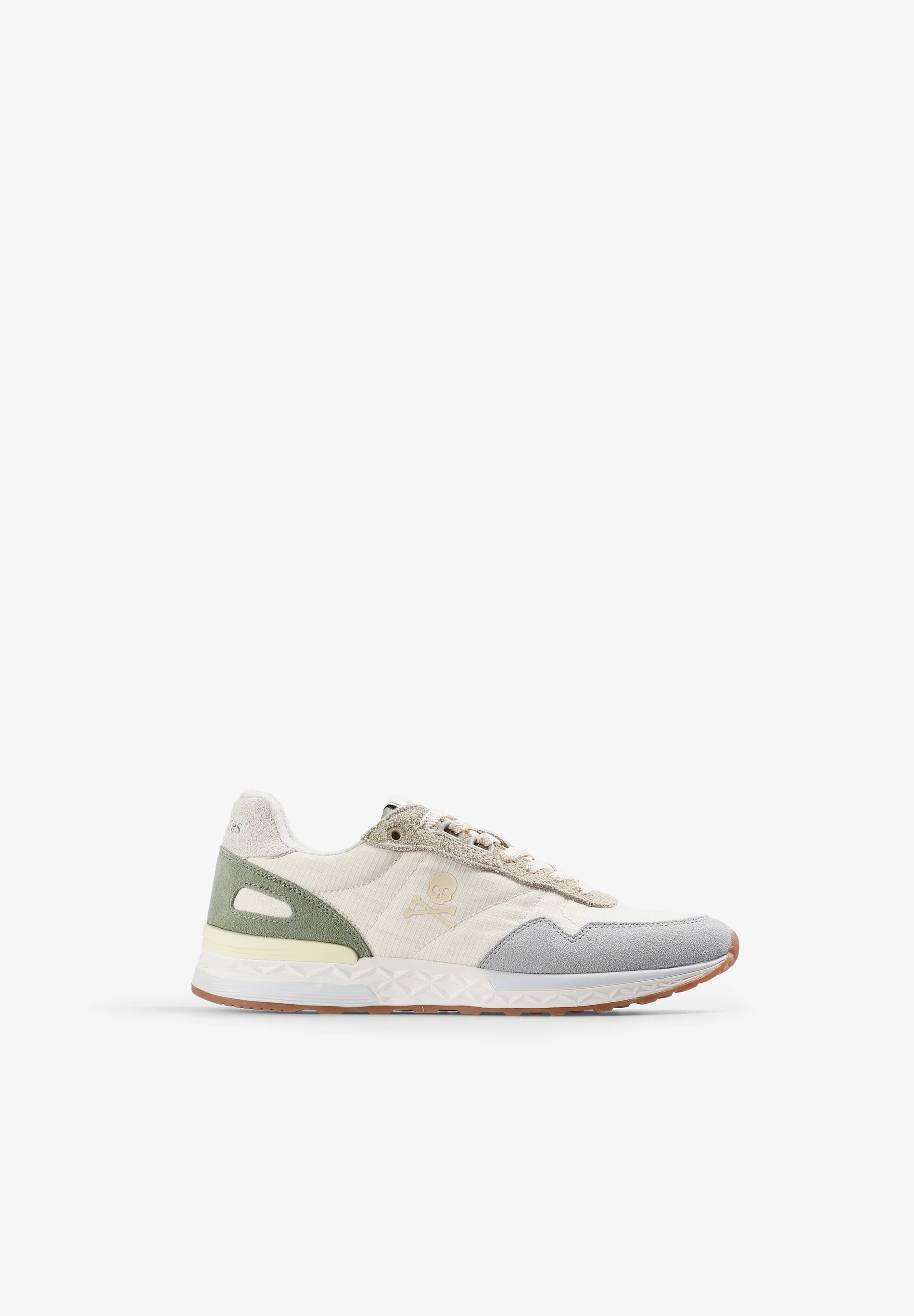 SUEDE SNEAKERS WITH SKULL