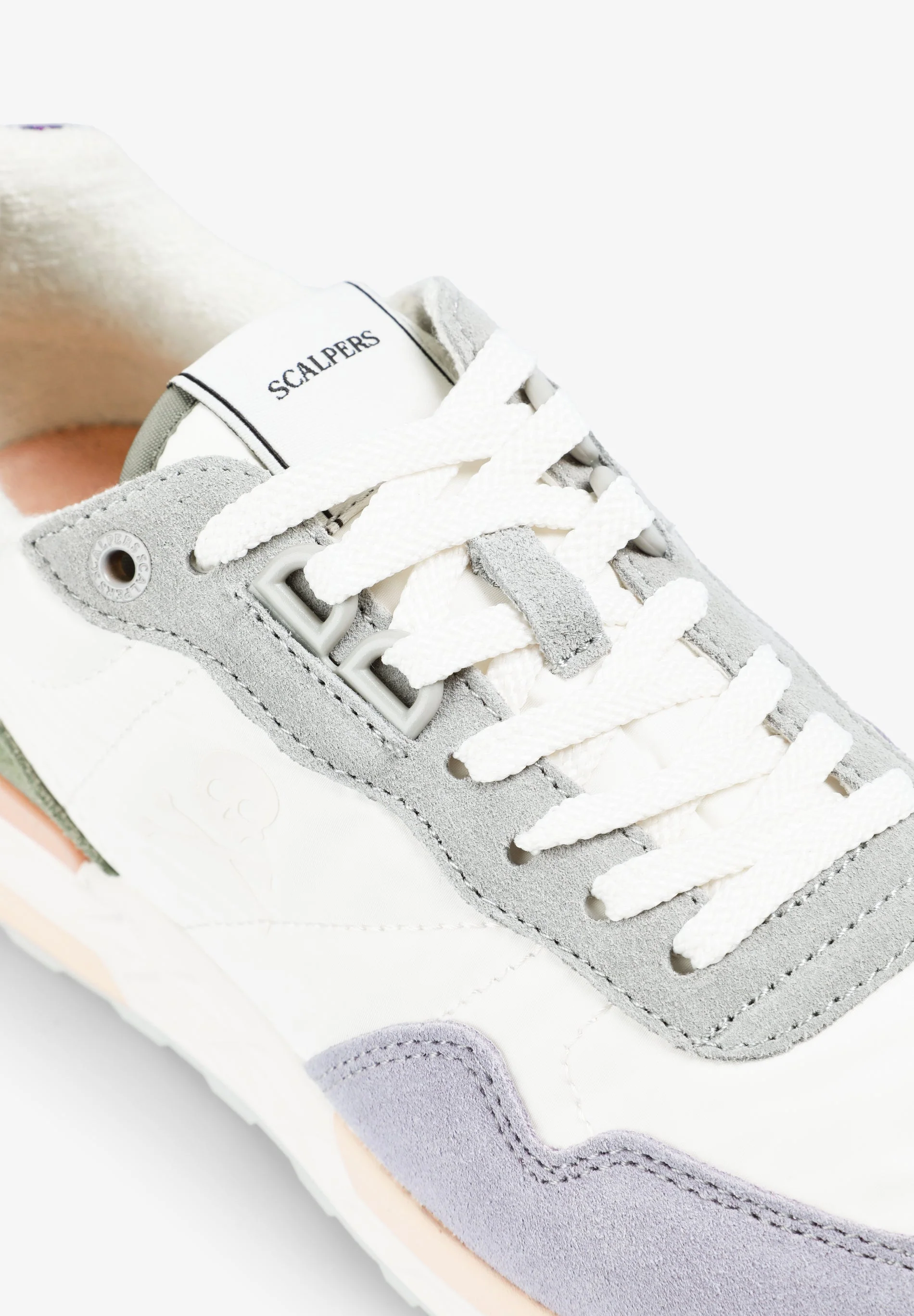 SUEDE SNEAKERS WITH SKULL - Image 2