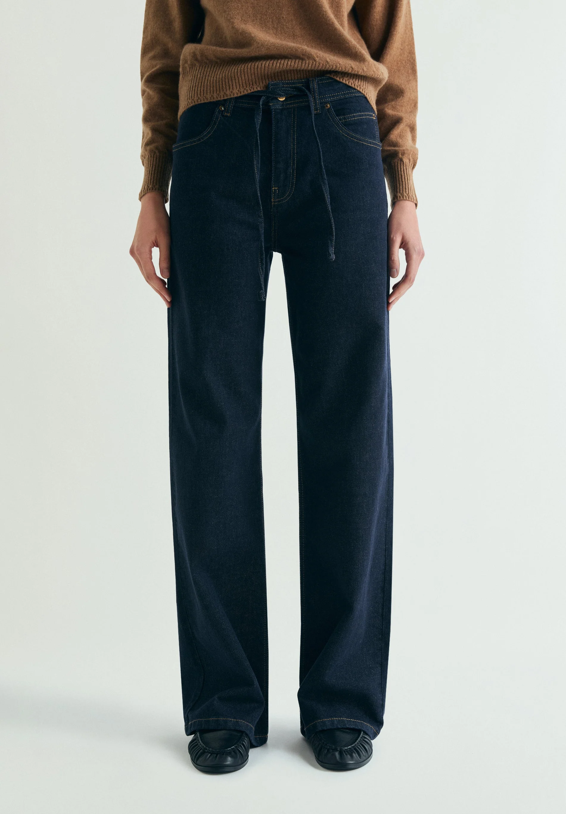 JEANS WITH WAISTBAND DETAIL - Image 3