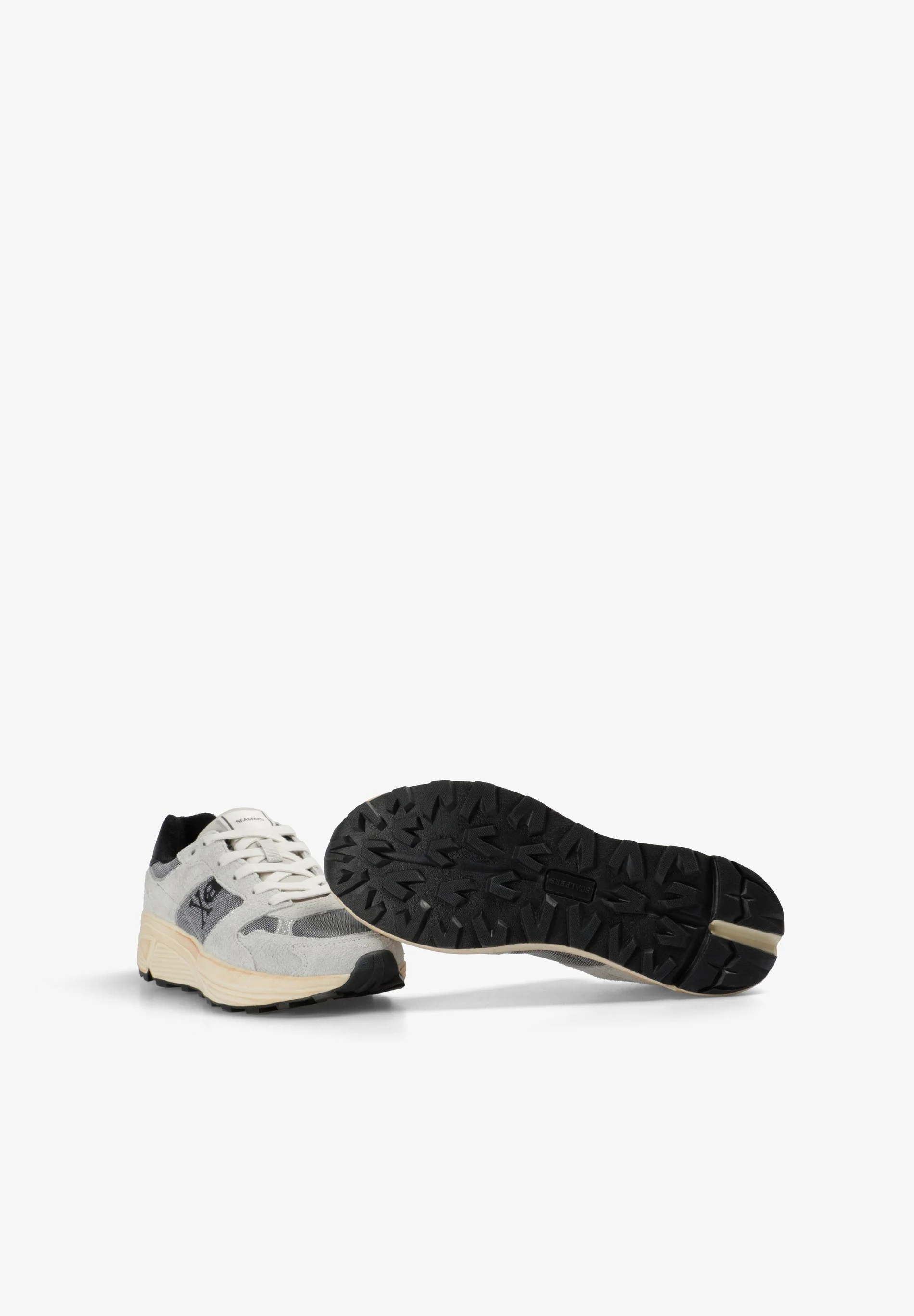 CONTRAST SUEDE SNEAKERS - Image 4
